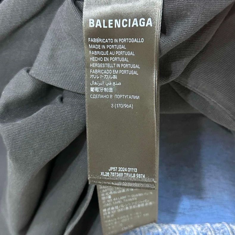Balenciaga Balenciaga Co-Branded Lighthouse Printed Logo Short Sleeve Size US L / EU 52-54 / 3 - 5 Thumbnail