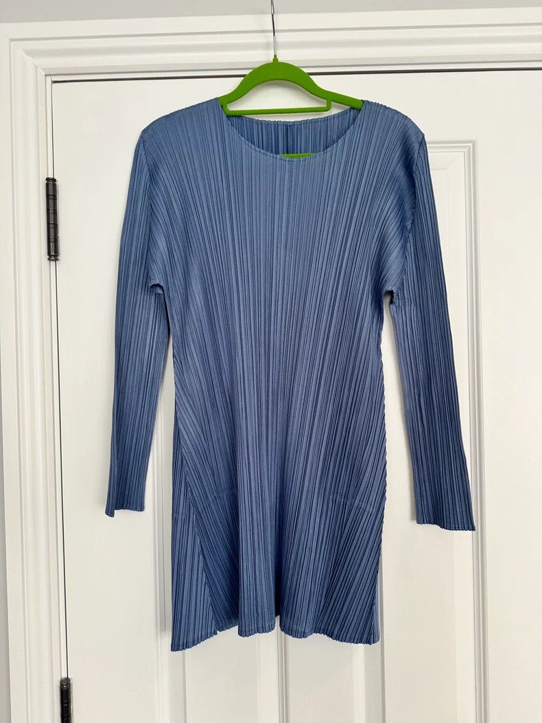Issey Miyake Pleats Please Issey Miyake Long Sleeve Top - dmc Size US M / EU 48-50 / 2 - 1 Thumbnail