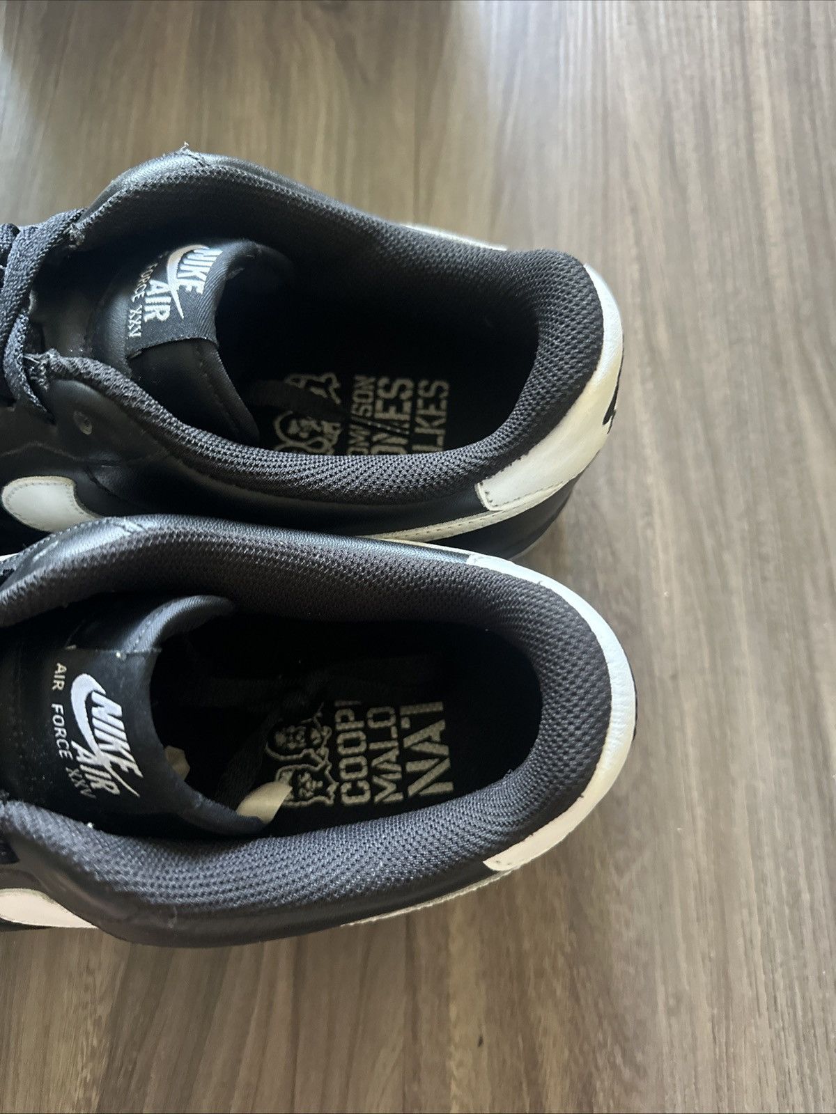 Nike Nike Air Force XXV 25 Black/White “Malone NATT” - 10.5 Size US 10.5 / EU 43-44 - 7 Thumbnail