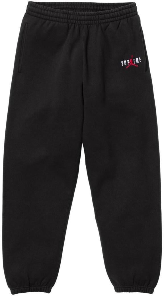 SUPREME ブラック jordan Supreme Jordan Hooded Sweatshirt Black L