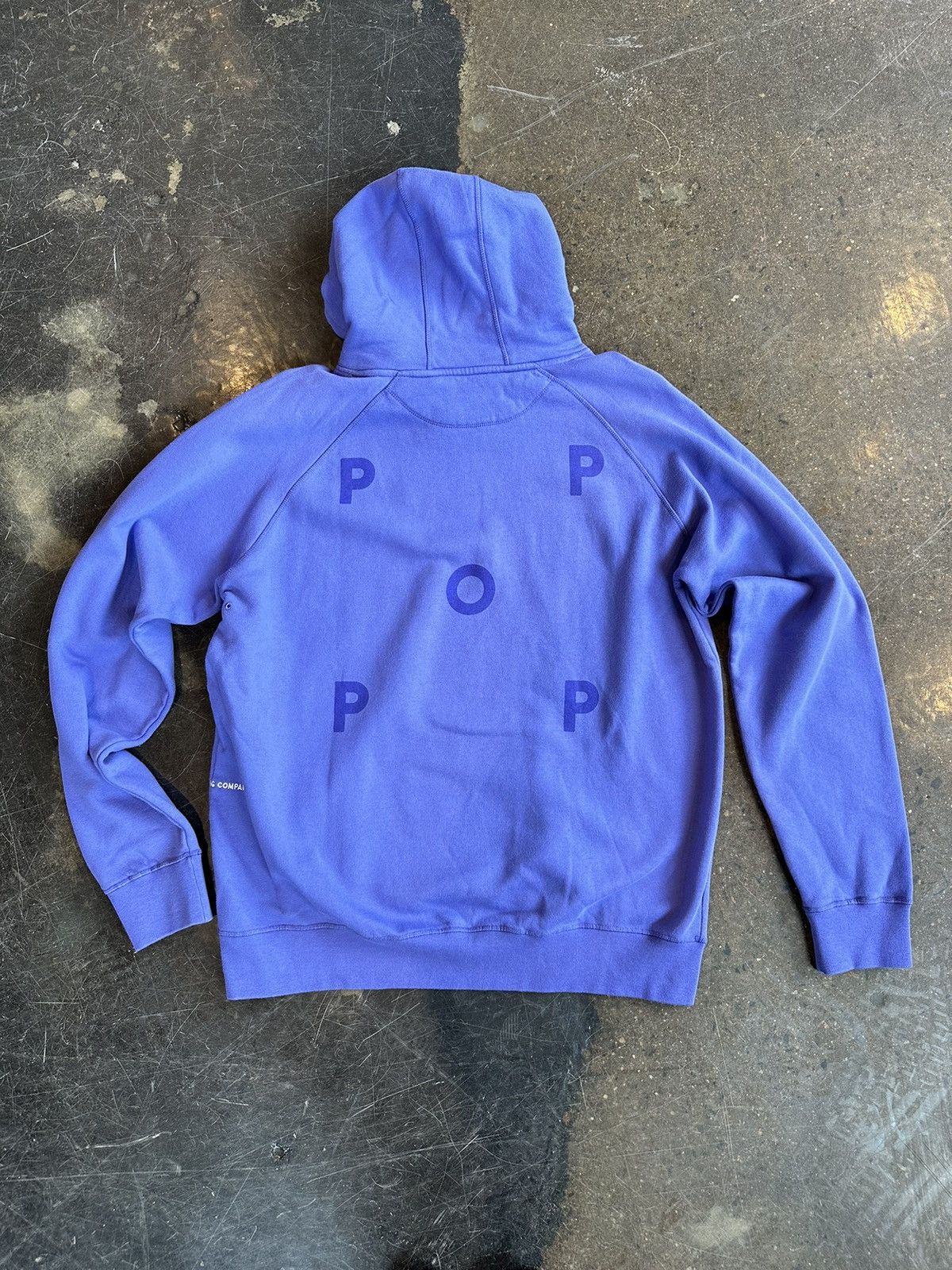 image of Pop Trading Company Pop Trading Co Hoodie XL in Purple, Men's