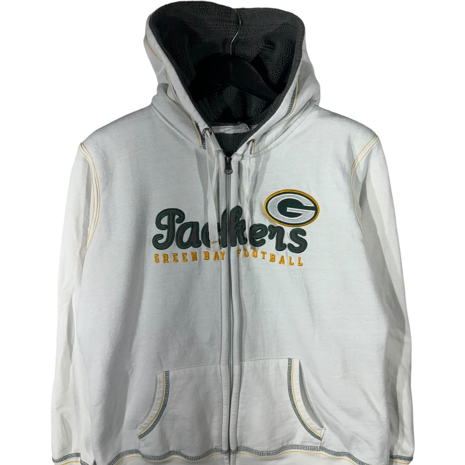 Other Green Bay Packers NFL Sherpa Lined Full Zip Hoodie Size US L / EU 52-54 / 3 - 2 Thumbnail