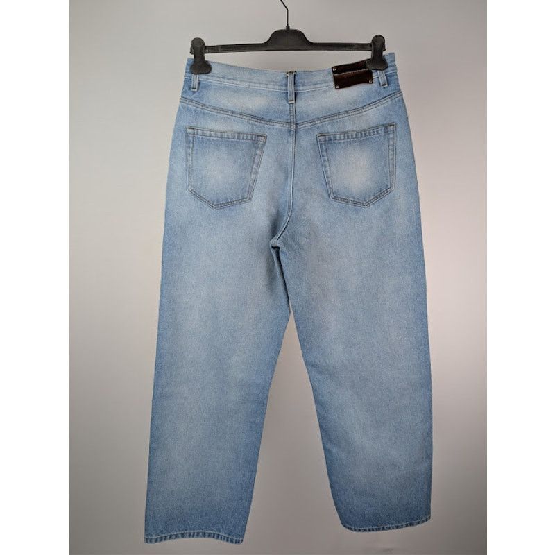 Dries Van Noten o1rshd1 Bershka Baggy Fit Denim Pants in Mid Blue Size US 34 / EU 50 - 11 Thumbnail