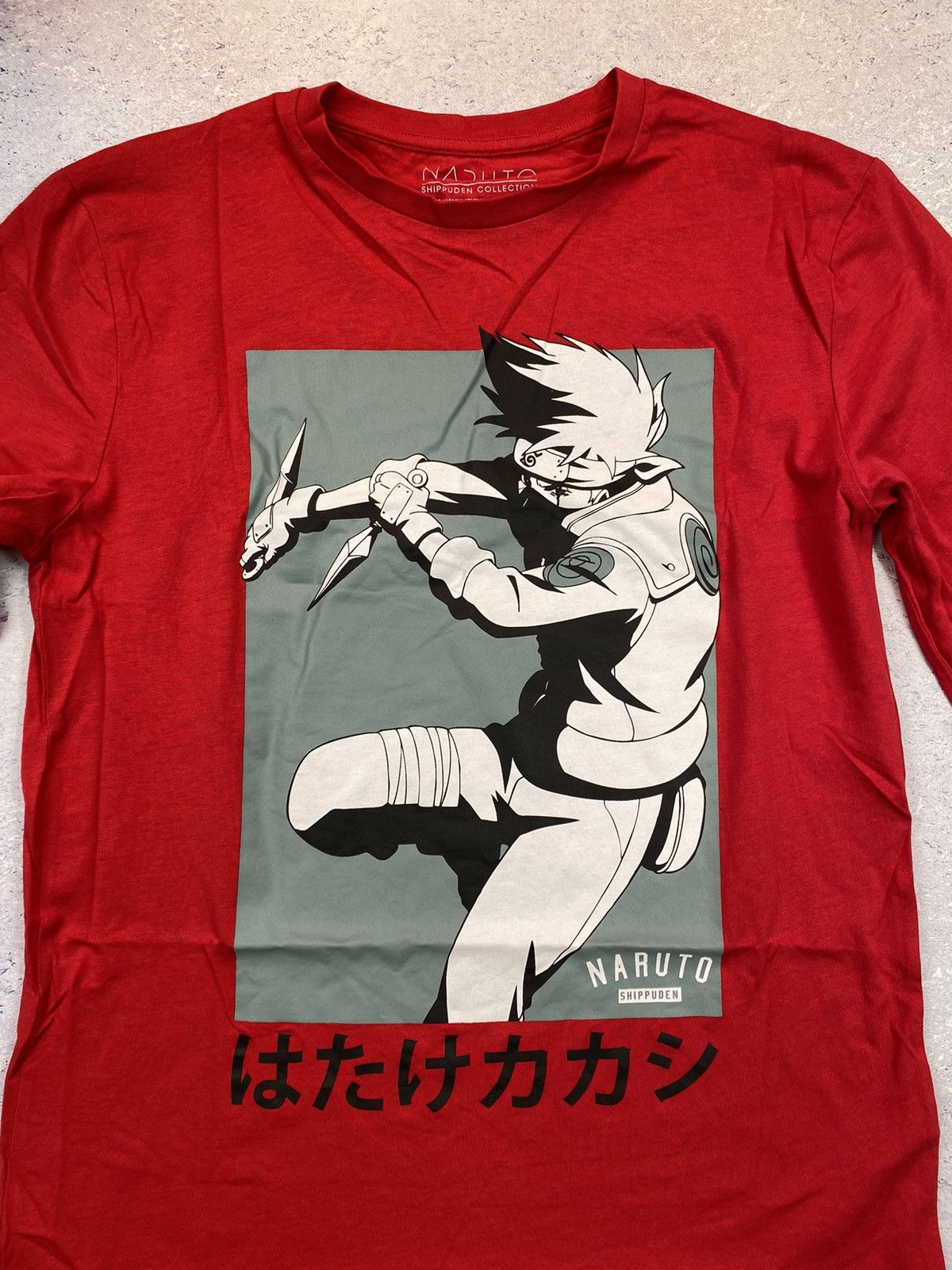 Anime Naruto Shippuden Kakashi Hatake Long Sleeve T Shirt Size US M / EU 48-50 / 2 - 4 Thumbnail