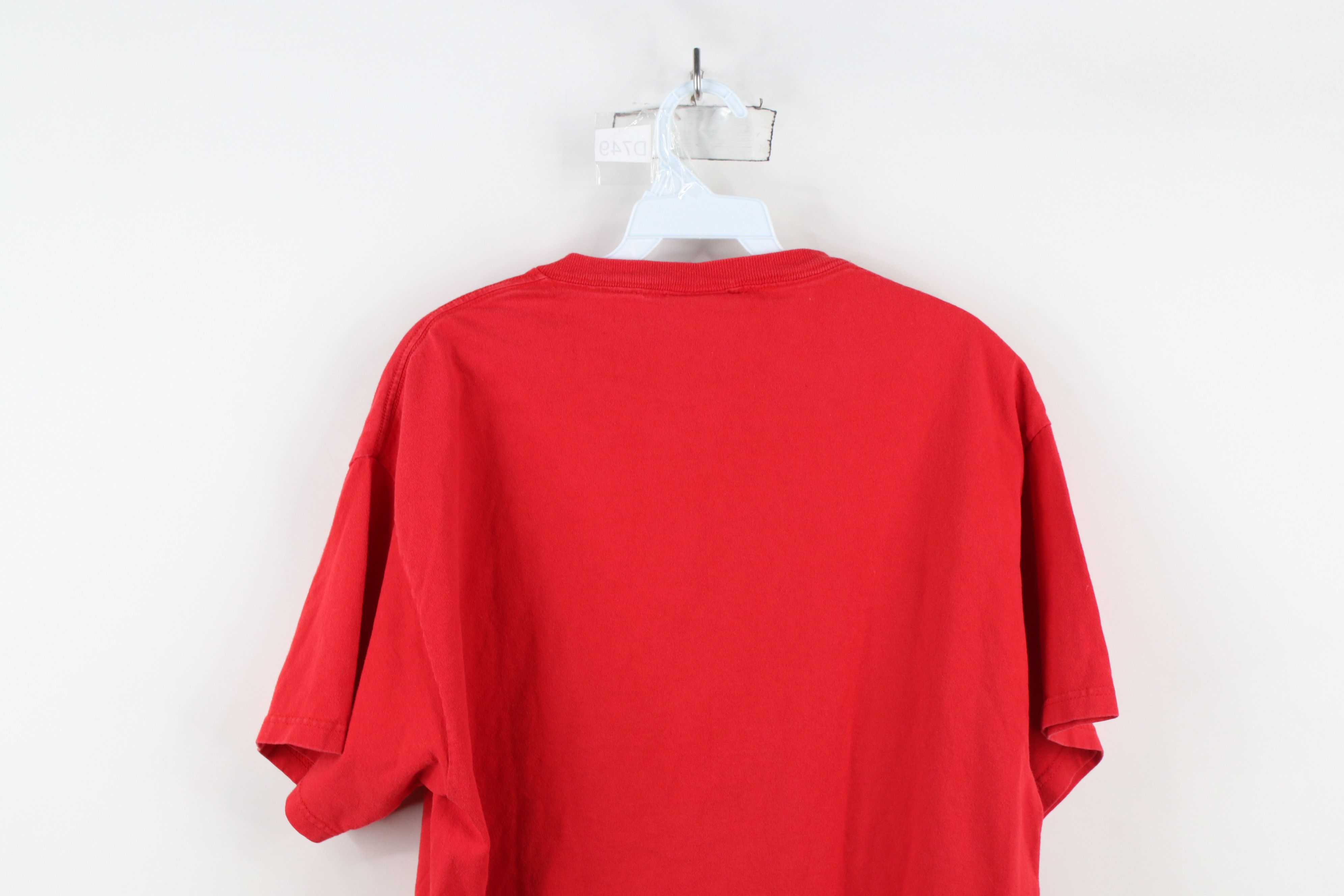 Vintage Vintage 90s Spell Out Boston University Short Sleeve T-Shirt Size US L / EU 52-54 / 3 - 9 Thumbnail
