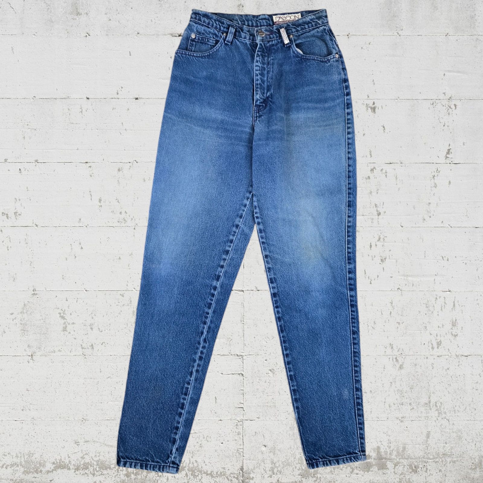 Vintage 80s Sasson Medium High Waisted Mom Jeans Size 26 Size 26" / US 2 / IT 38 - 2 Thumbnail