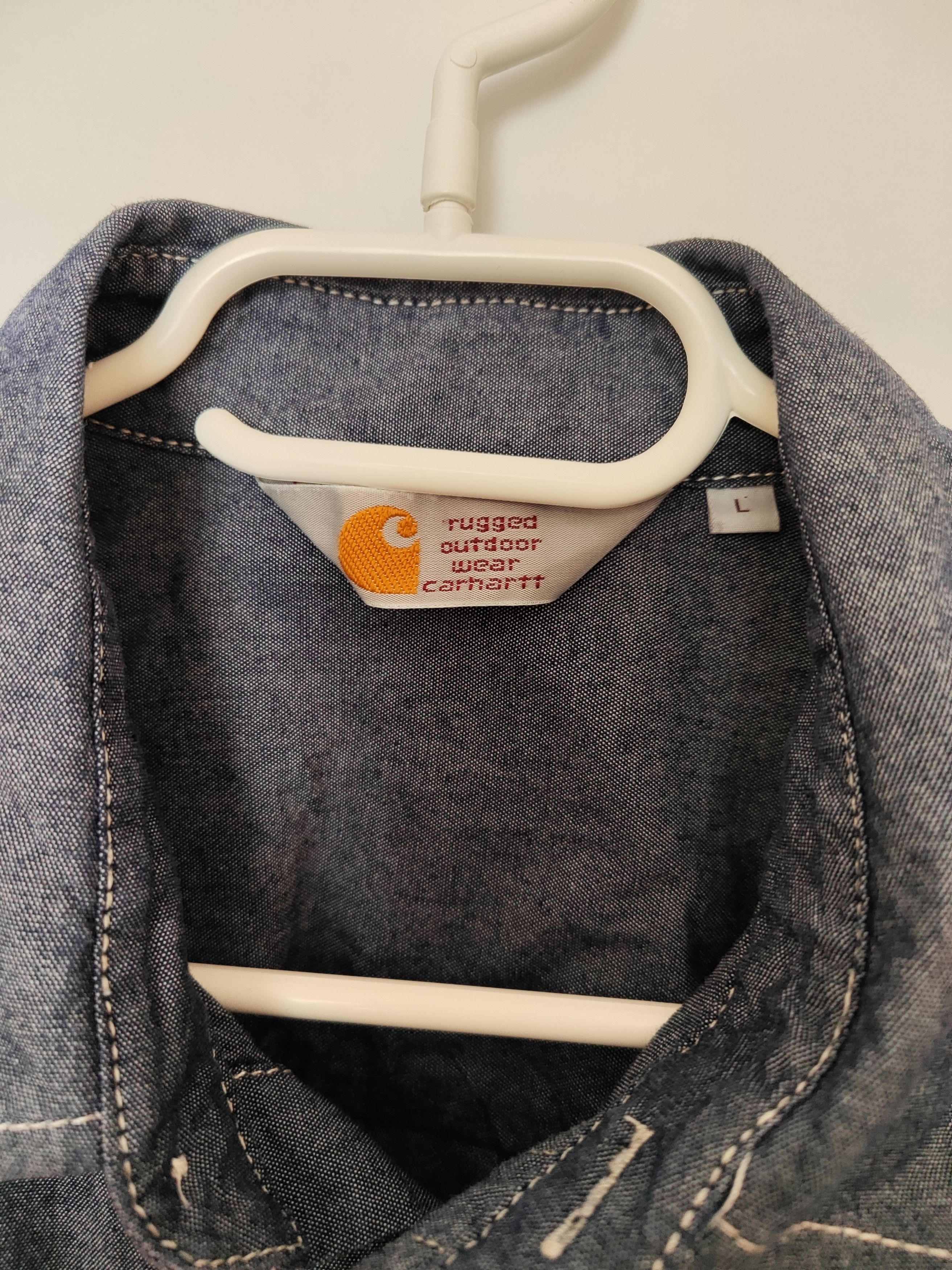 Carhartt Carhartt Rugged Flex Work Shirt - Dark Denim Size US M / EU 48-50 / 2 - 7 Thumbnail