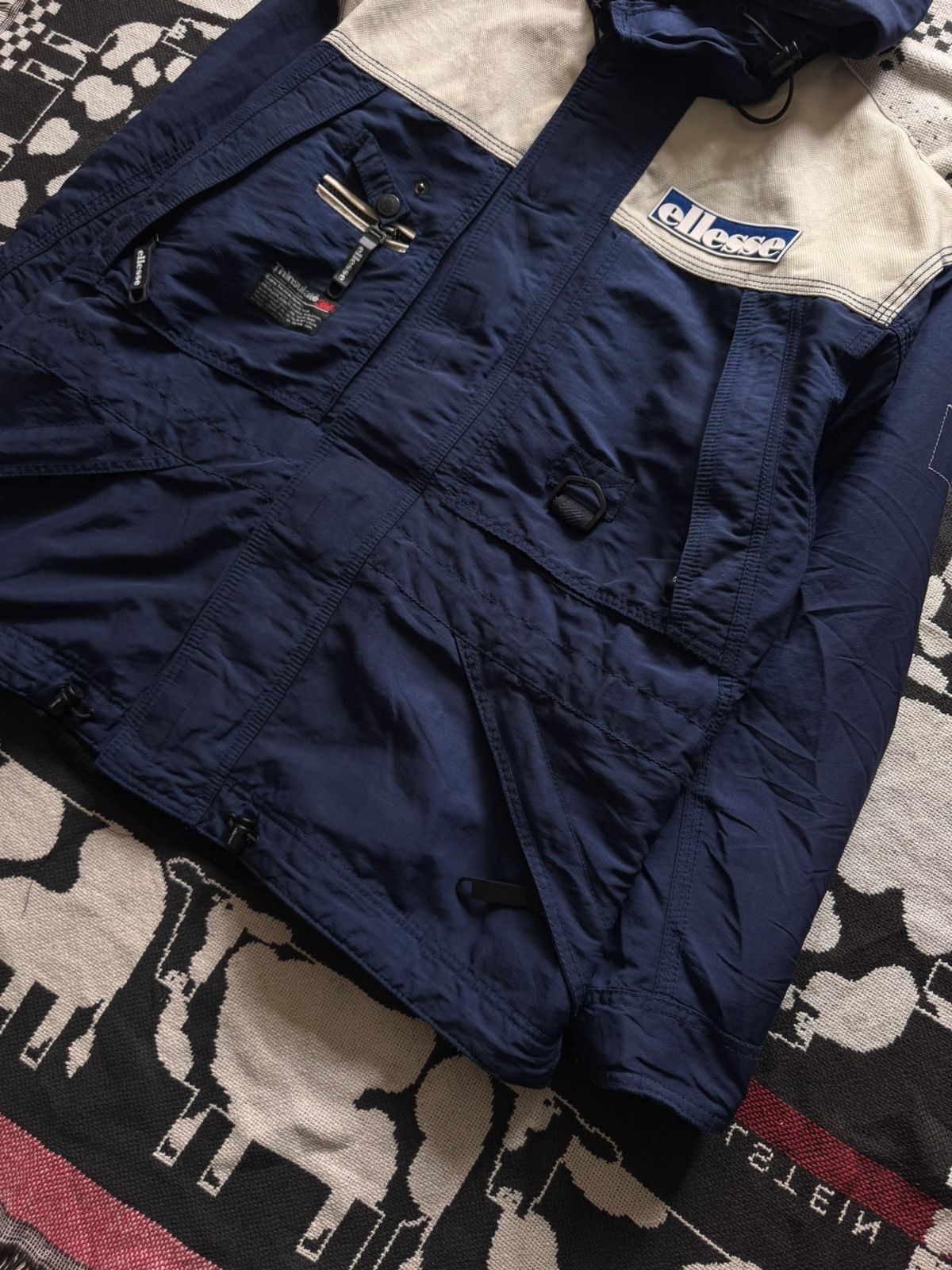 Ellesse VINTAGE ELLESSE by GOLDWIN THINSULATE SKI JACKET GEAR Size US XL / EU 56 / 4 - 4 Thumbnail