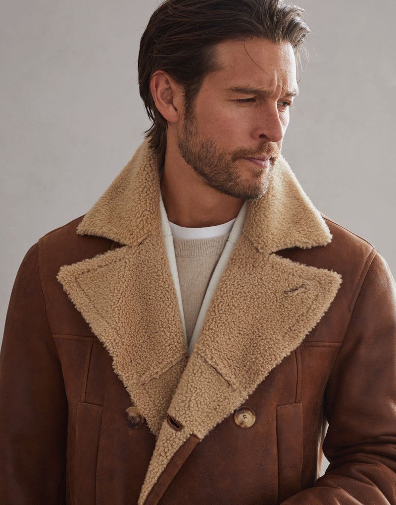 Brunello Cucinelli o1w1db10226 Fur Jacket in Dark Brown Size US L / EU 52-54 / 3 - 4 Thumbnail
