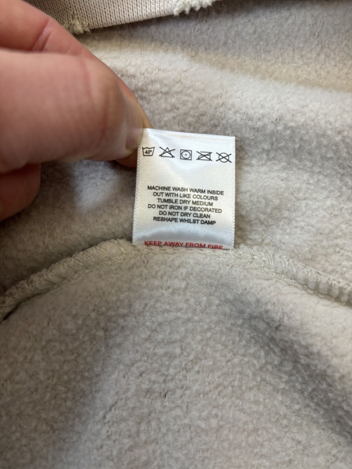 Other Warman Skeleton in Pain Graphic Hoodie, White Size US L / EU 52-54 / 3 - 13 Thumbnail