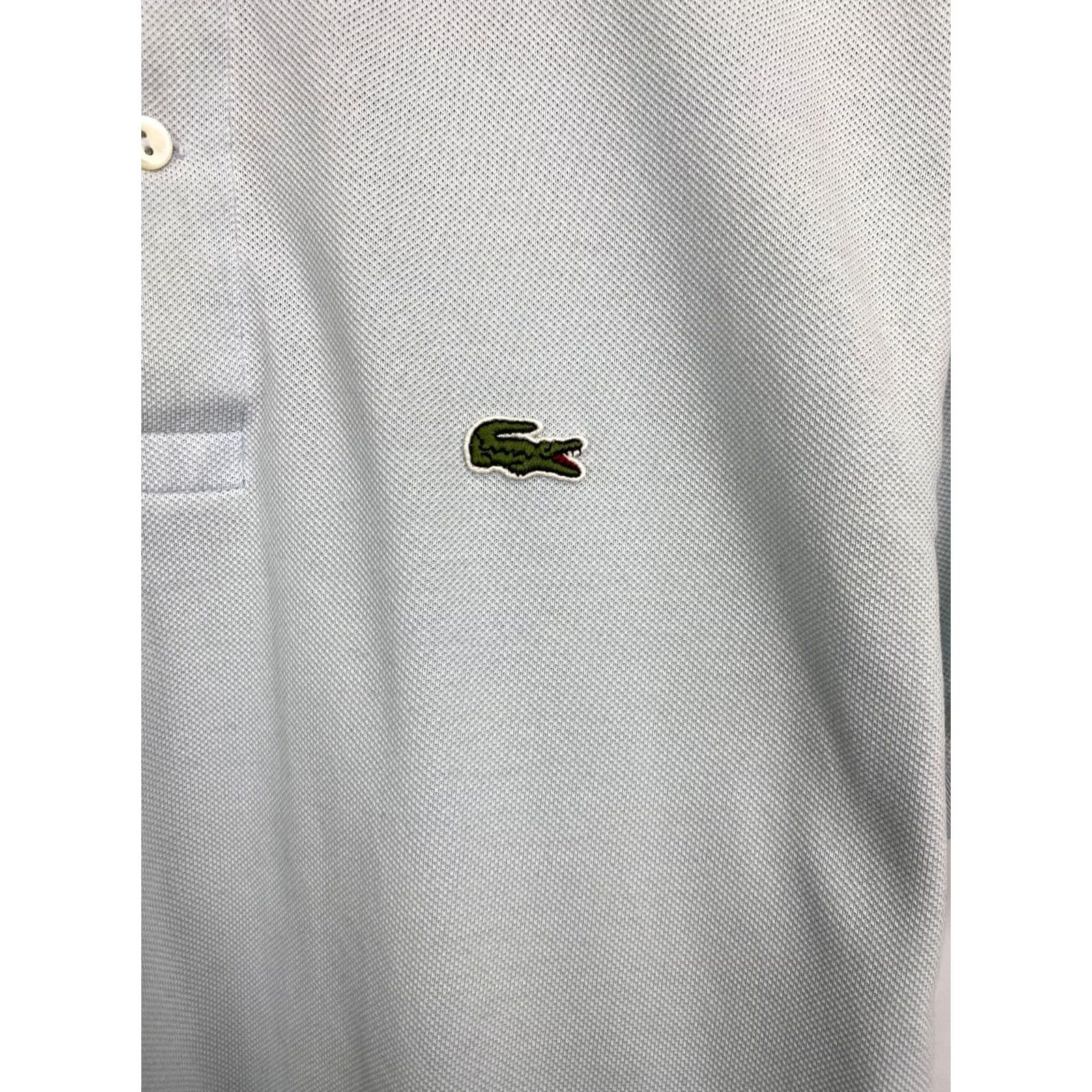Lacoste VINTAGE Lacoste Polo Shirt M Blue Men Polo Vintage Y2K Retro Size US M / EU 48-50 / 2 - 4 Thumbnail