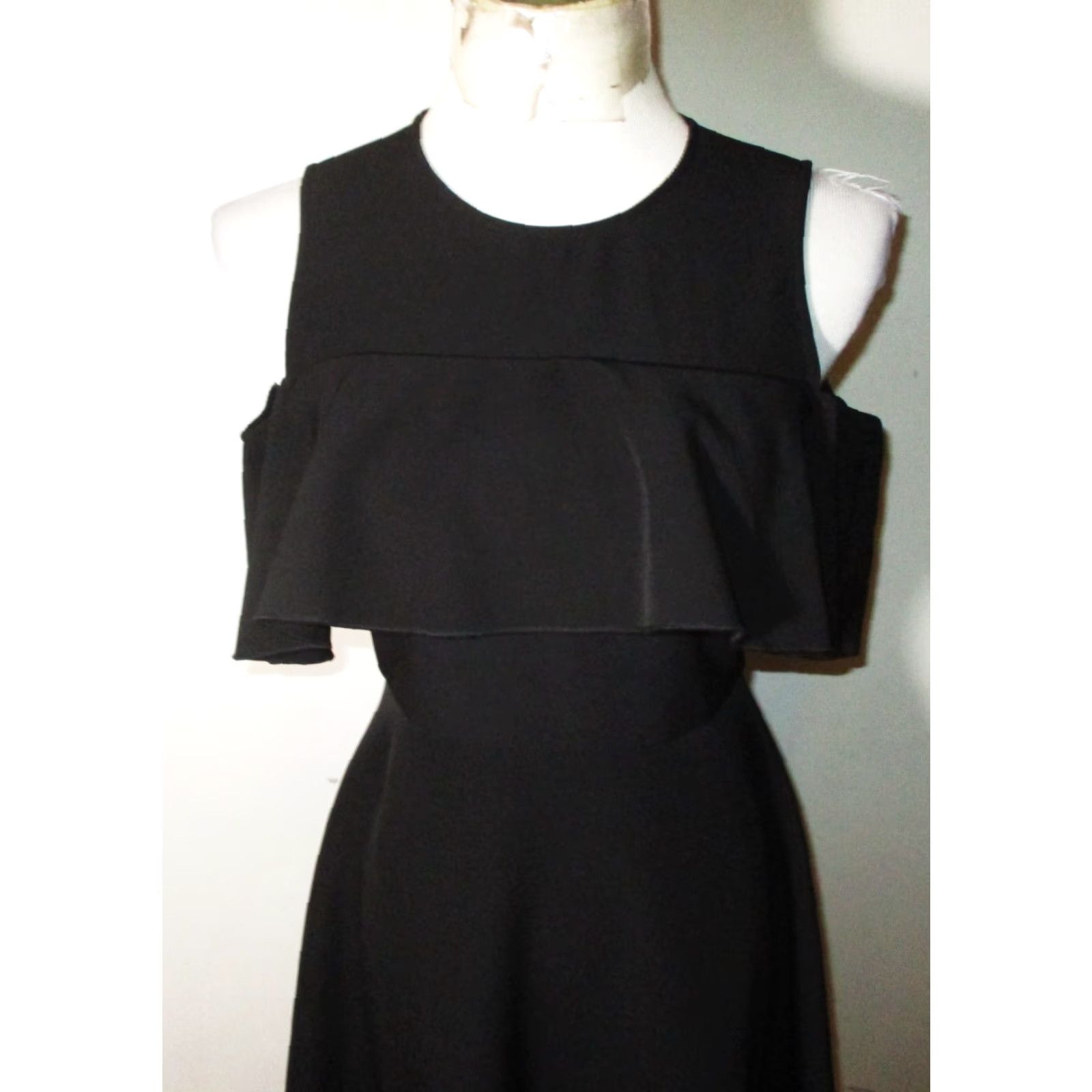 Nanette Lepore NANETTE LEPORE Black Women's Apron Dress Sleeveless Size 2 Size XS / US 0-2 / IT 36-38 - 3 Thumbnail