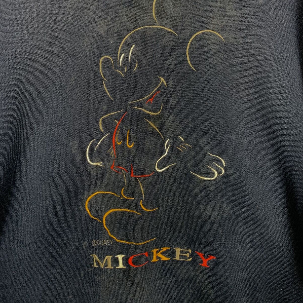 Mickey Mouse Vintage 90s Disney Mickey Mouse Big Logo Sweatshirt Size US L / EU 52-54 / 3 - 10 Thumbnail