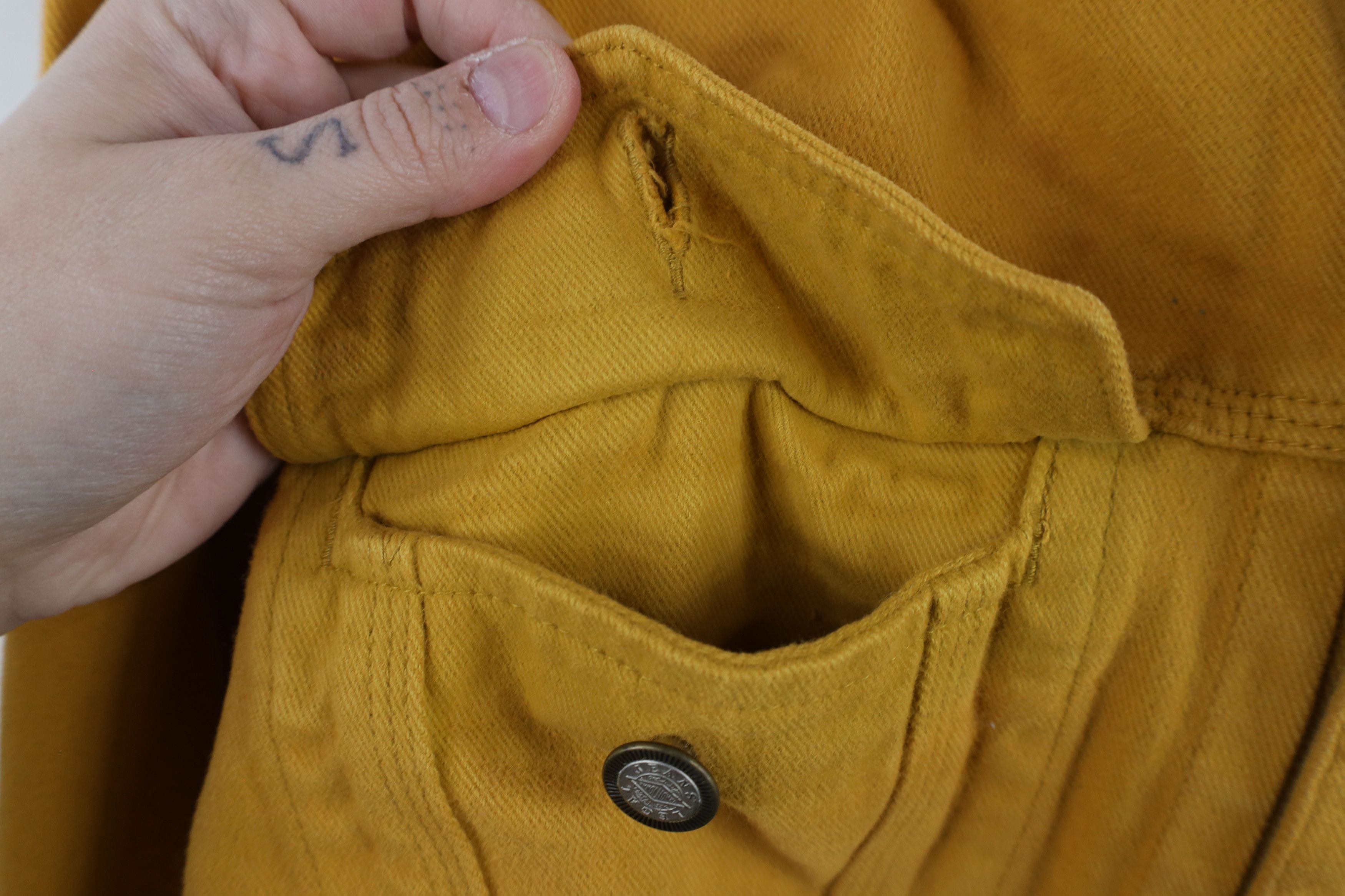 Vintage Vintage 90s Streetwear Pigment Dye Denim Trucker Jacket Size US M / EU 48-50 / 2 - 9 Thumbnail