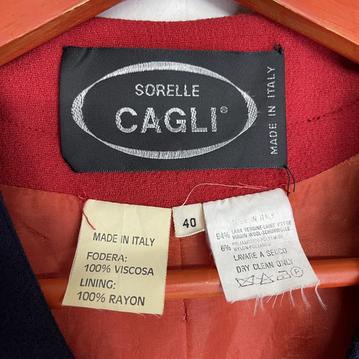 Vintage Vintage Sorelle Cagli Jacket Red Size S / US 4 / IT 40 - 6 Thumbnail