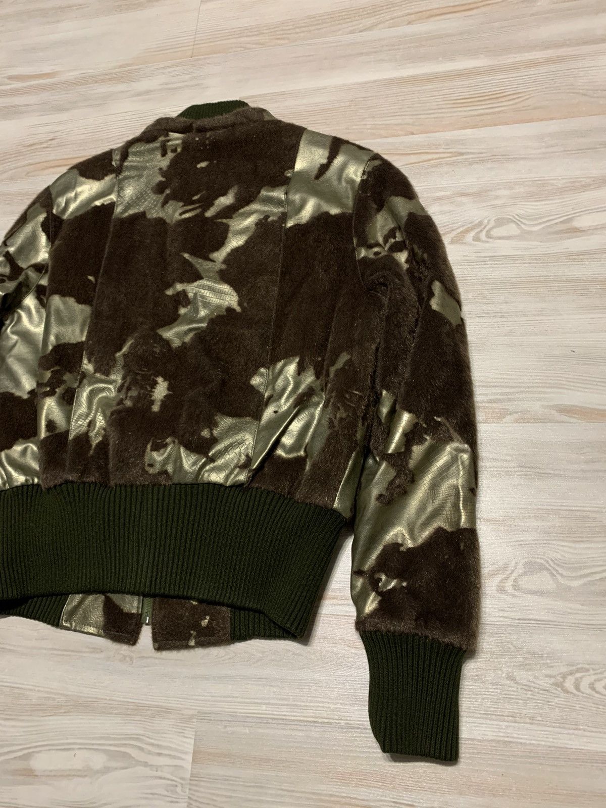 If Six Was Nine × Vintage Avantgarde bomber jacket with mini fur Size M / US 6-8 / IT 42-44 - 10 Thumbnail