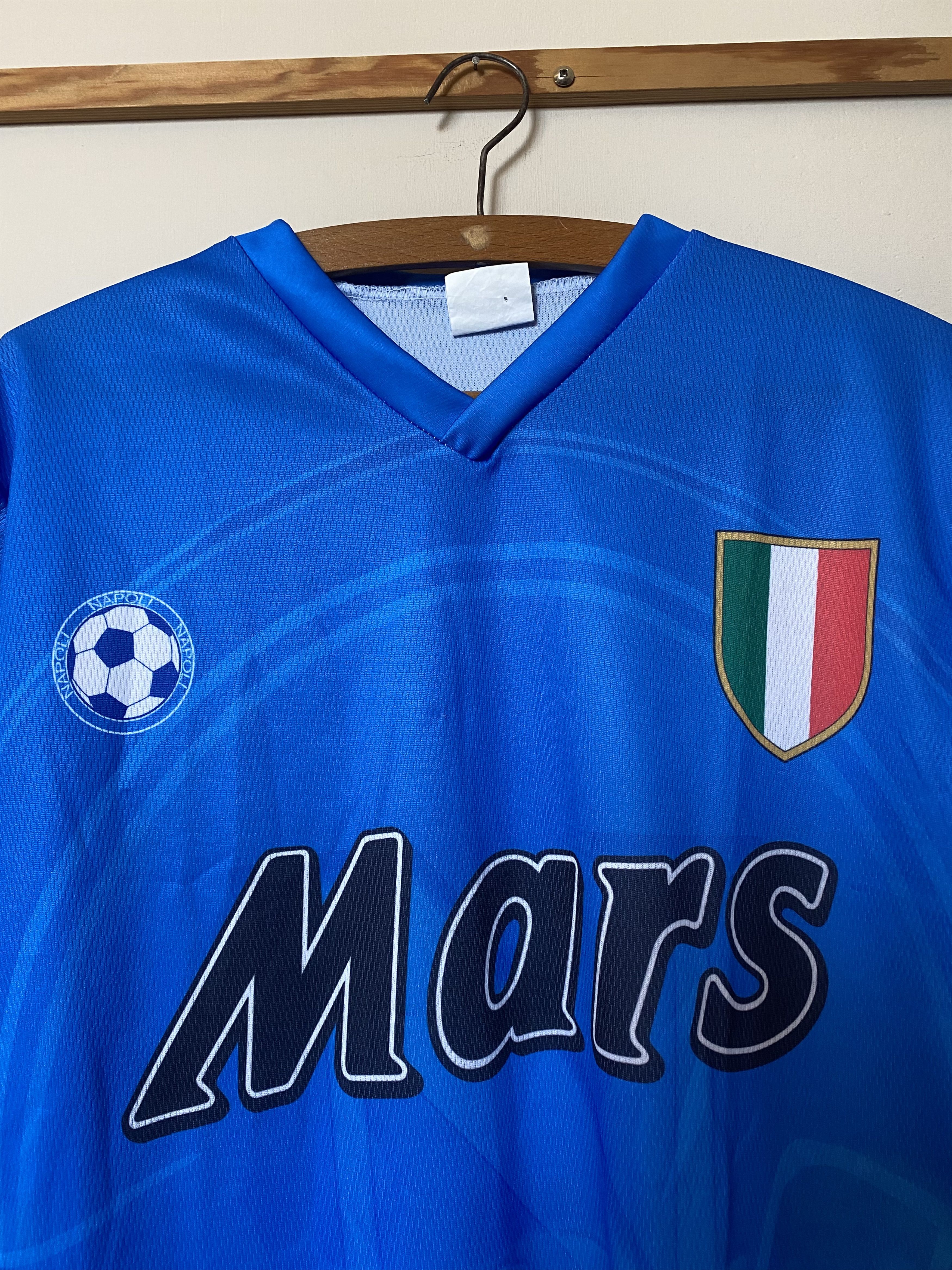 Other Vintage Retro SSC NAPOLI #10 MARADONA 1989 - 1990 M - UNIQUE Size US M / EU 48-50 / 2 - 4 Thumbnail