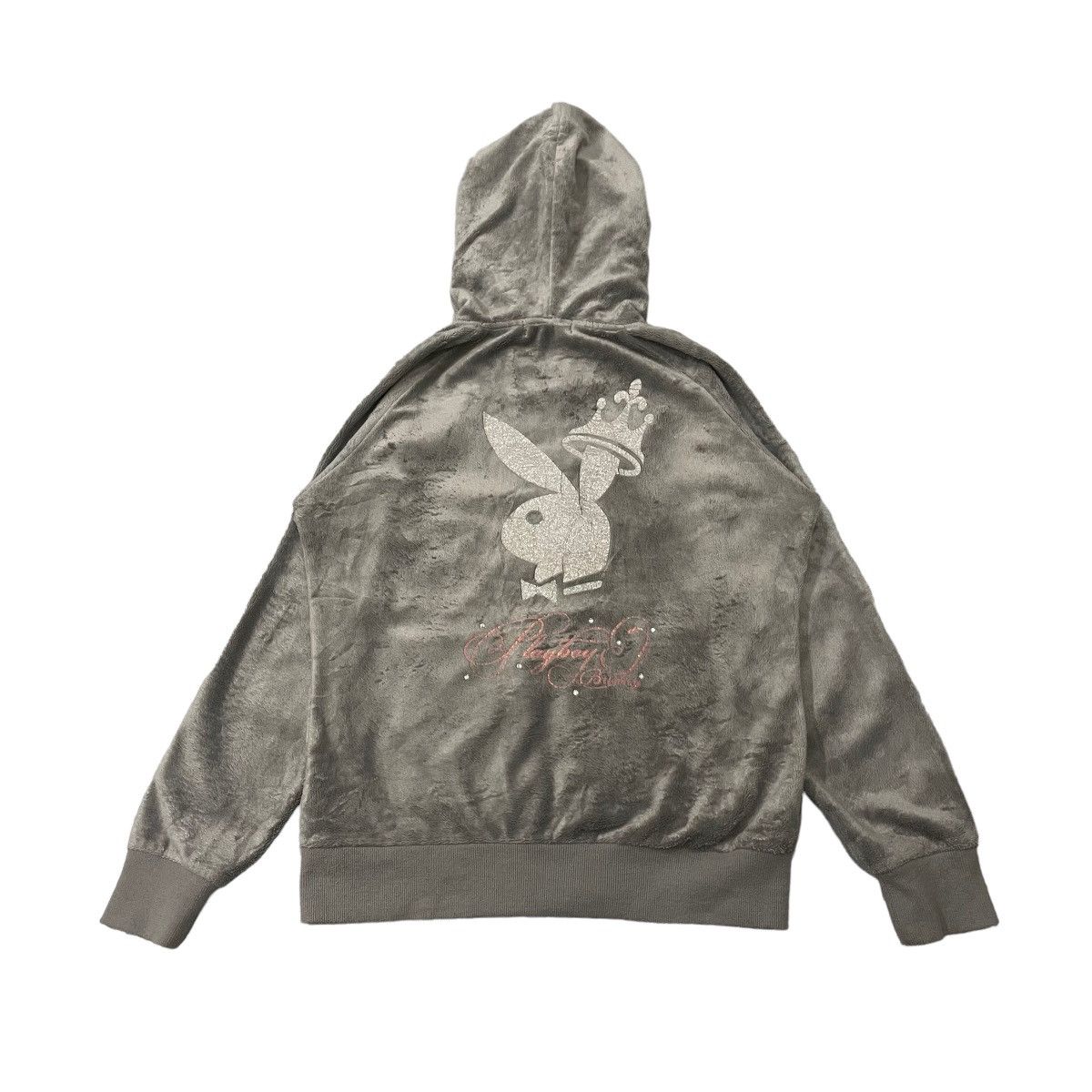 Vintage Playboy Bunny Fleece Hoodie Jacket