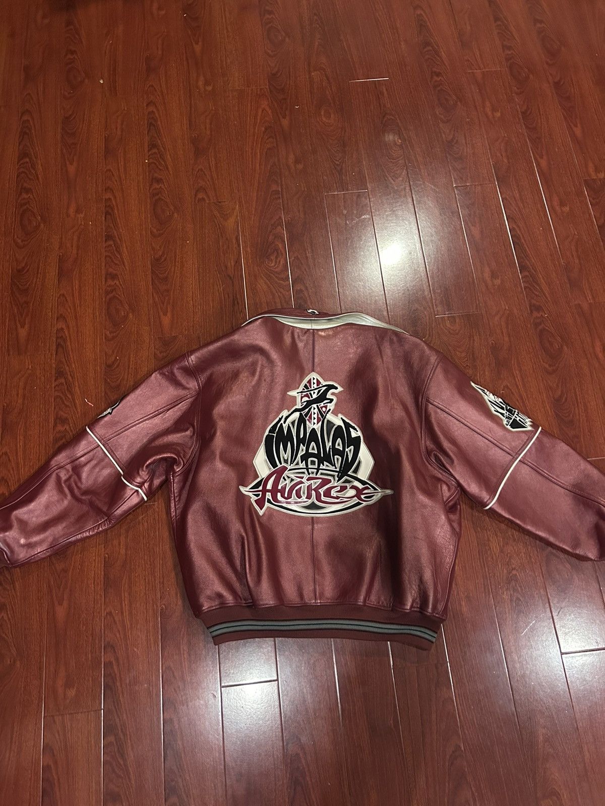 Avirex 90s Avirex Leather Jacket “Impala Runners” Size US XXL / EU 58 / 5 - 2 Thumbnail