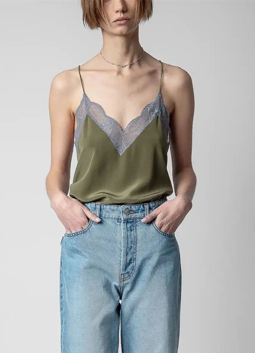 Zadig & Voltaire Zadig & Voltaire Christy Silk Camisole Top Size M / US 6-8 / IT 42-44 - 2 Thumbnail