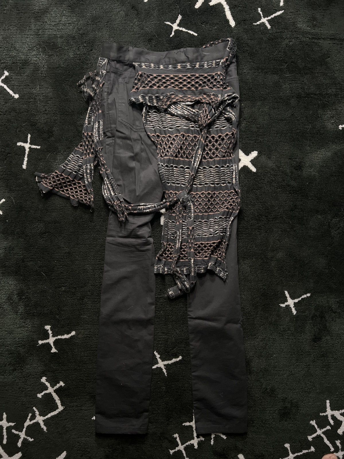 Raf Simons SS06 - Zombie Skirted Patchwork Pants | Grailed