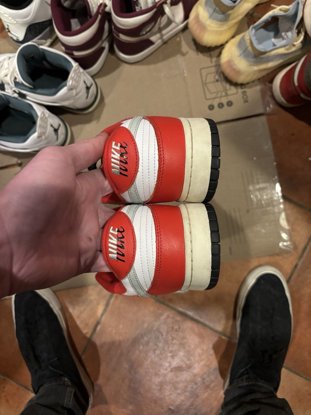 Nike Nike Dunk Low Split - Chicago Size US 14 / EU 47 - 4 Thumbnail
