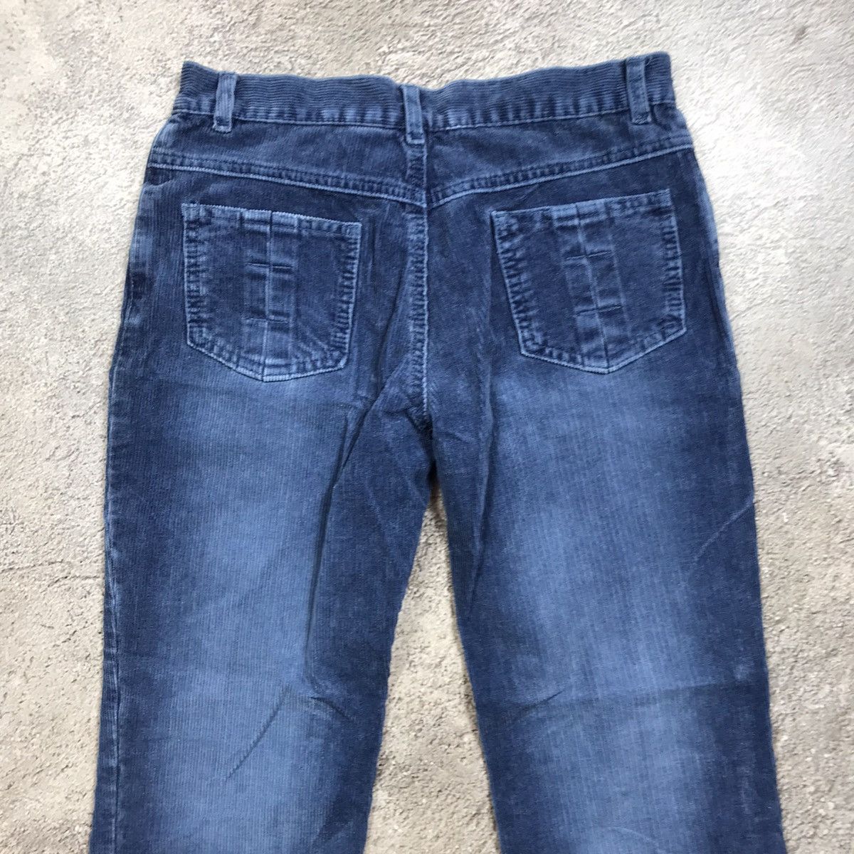 Vintage Vintage 90s Y2K Baggy Flared Jeans Low Rise Grunge Faded 29 Size 29" - 5 Thumbnail
