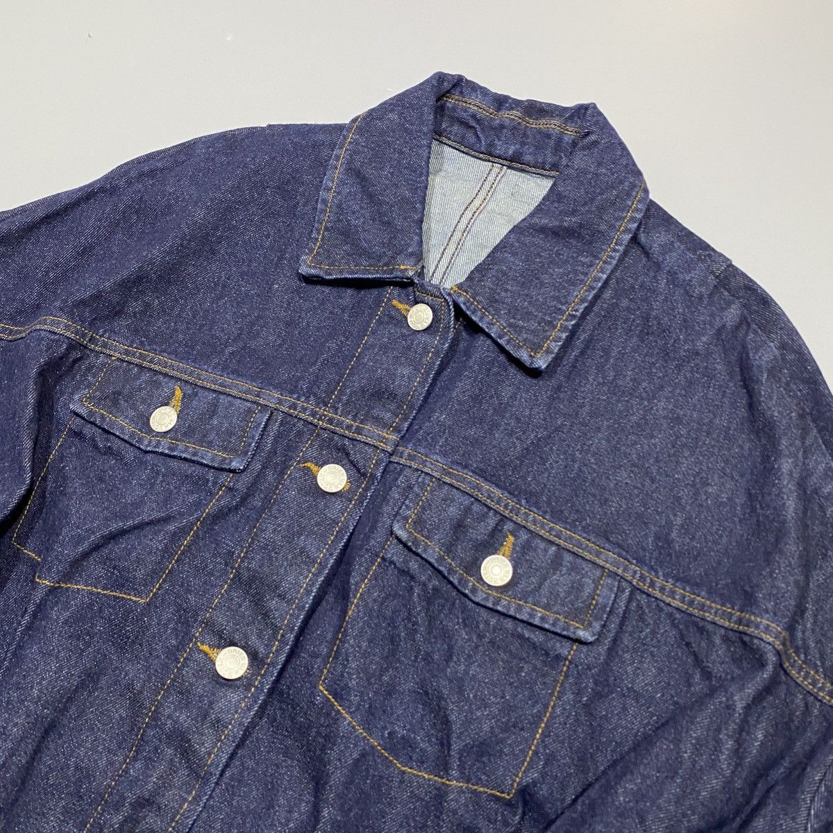 Dries Van Noten Vesto Denim Jacket Size L / US 10 / IT 46 - 4 Thumbnail
