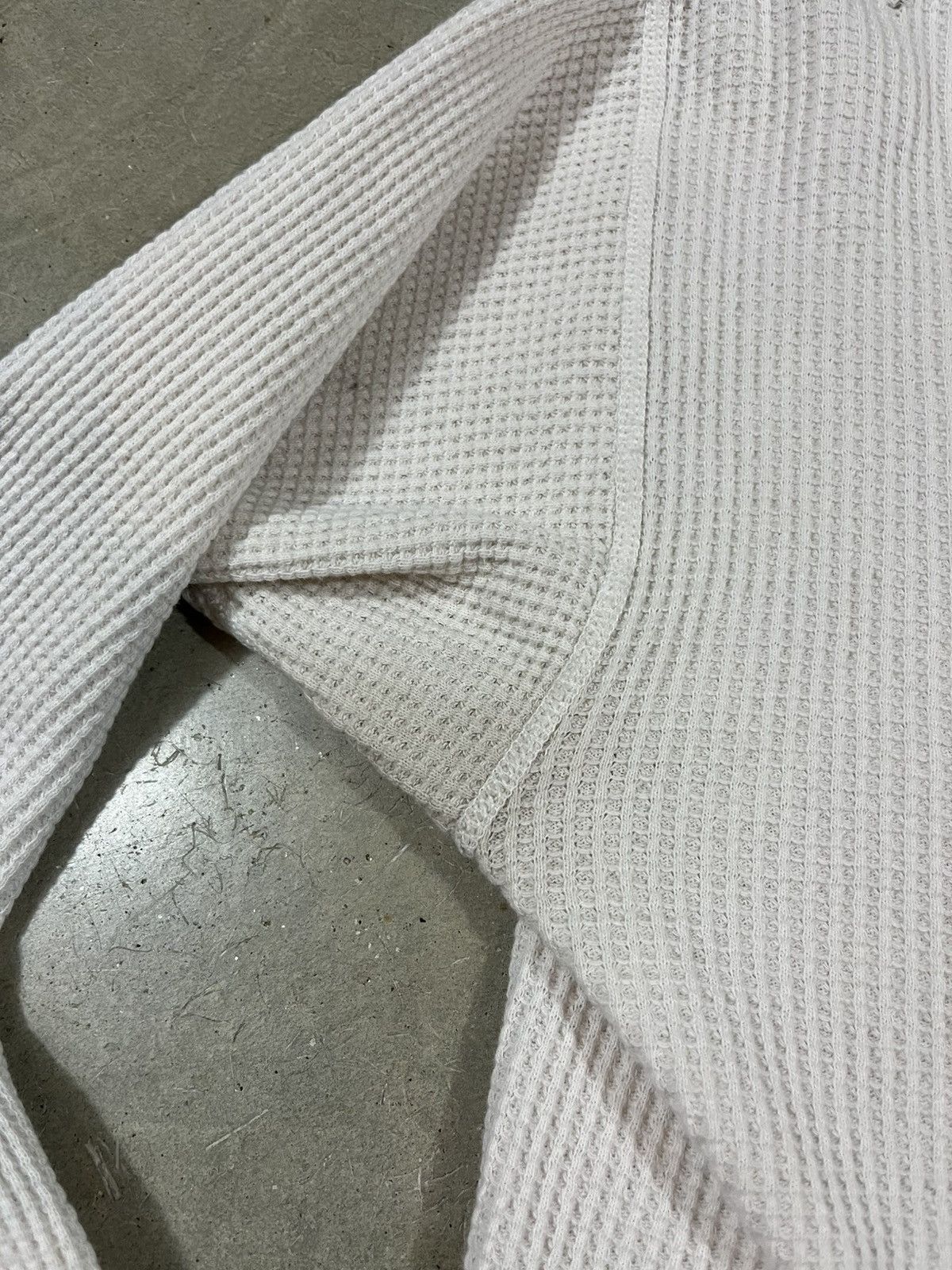 Vintage Vintage 60s Cotton Thermal Shirt White Size US M / EU 48-50 / 2 - 5 Thumbnail