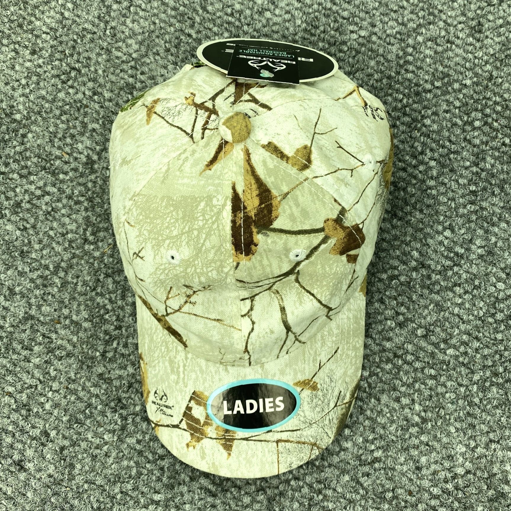 Realtree Realtree Hat Cap Strap Back Camouflage Camo Ladies One Size Outdoor Womens Size ONE SIZE - 3 Thumbnail