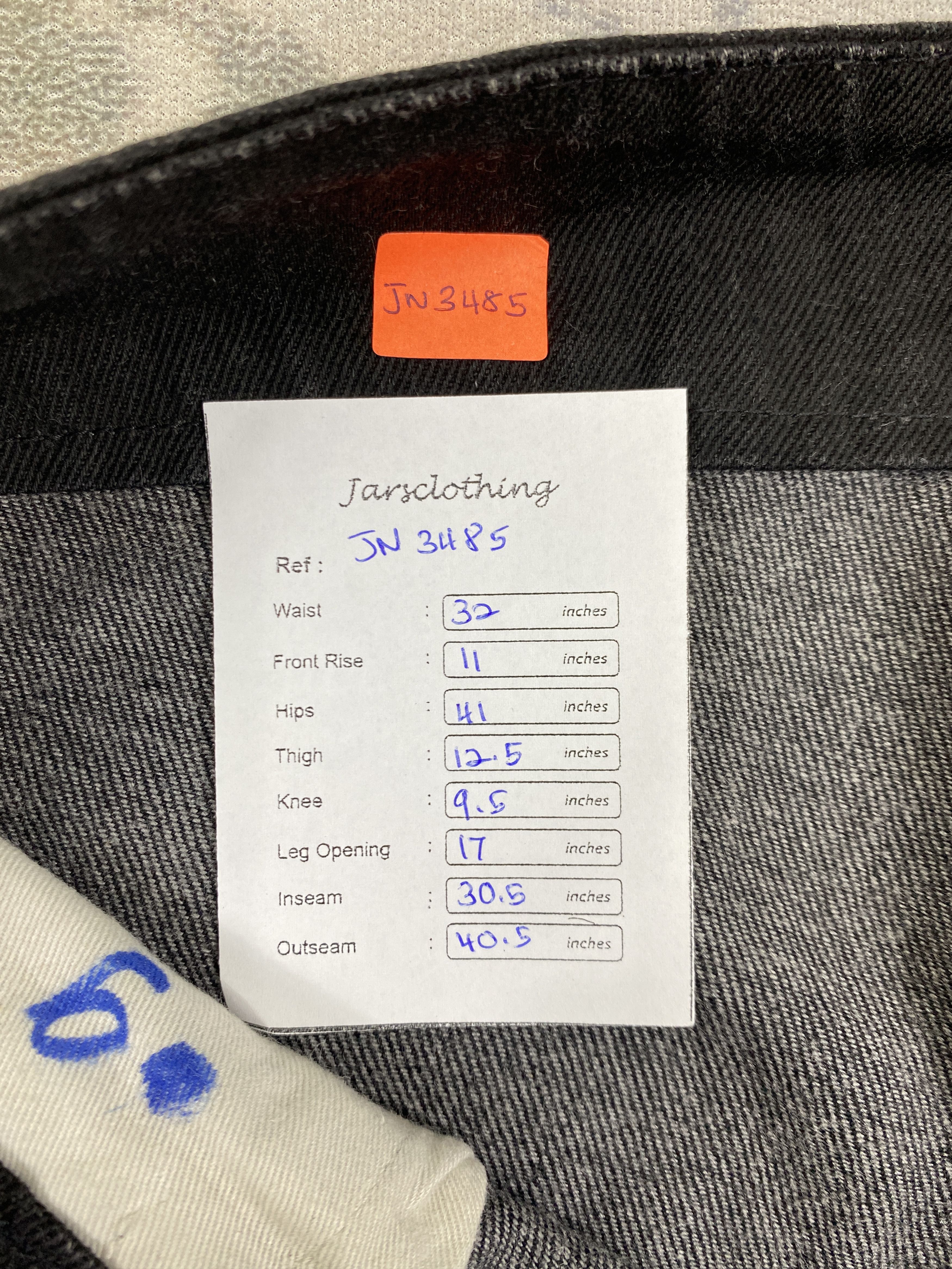 Levi's Distressed Black Vintage Levi's Jeans 32x30.5 Denim JN3485 Size US 32 / EU 48 - 8 Thumbnail