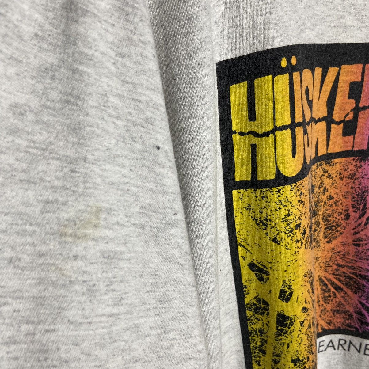 Band Tees × Vintage Vintage 90s Husker Du Something I Learned Today Punk T-Shirt Size US L / EU 52-54 / 3 - 7 Thumbnail