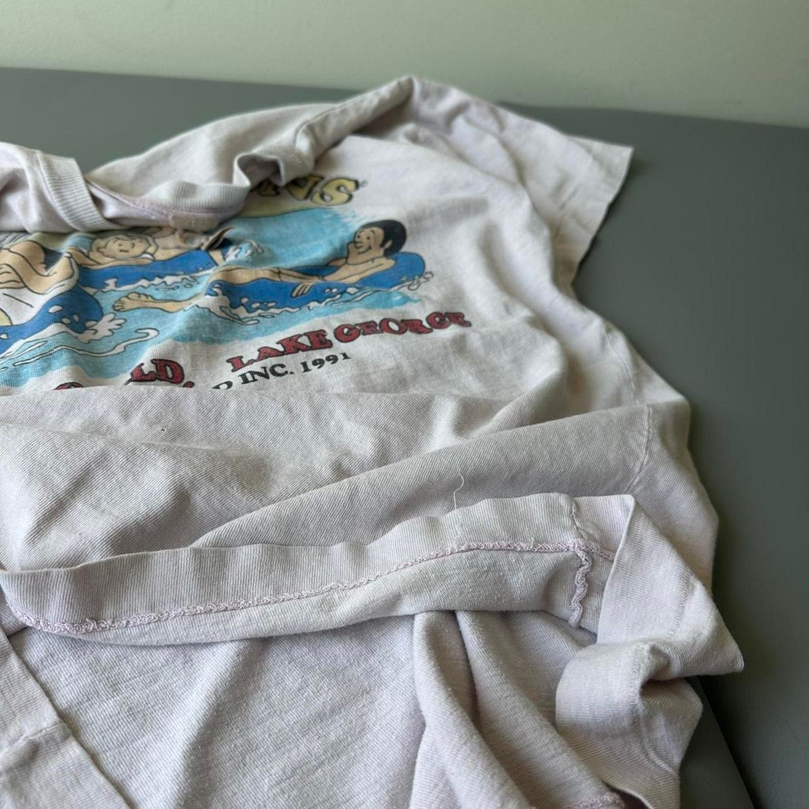 Vintage Rare Vinatge 90s The Swimsons World Cartoon Graphic Size US L / EU 52-54 / 3 - 4 Thumbnail