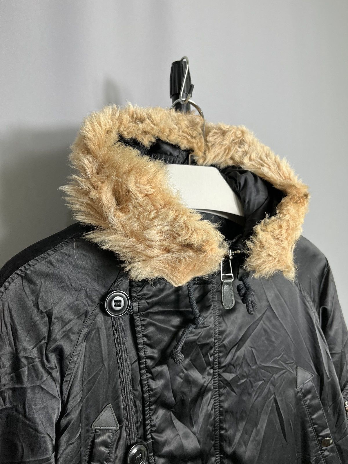 Ralph Lauren vintage ralph lauren parka down jacket mens black fur Size US S / EU 44-46 / 1 - 2 Thumbnail