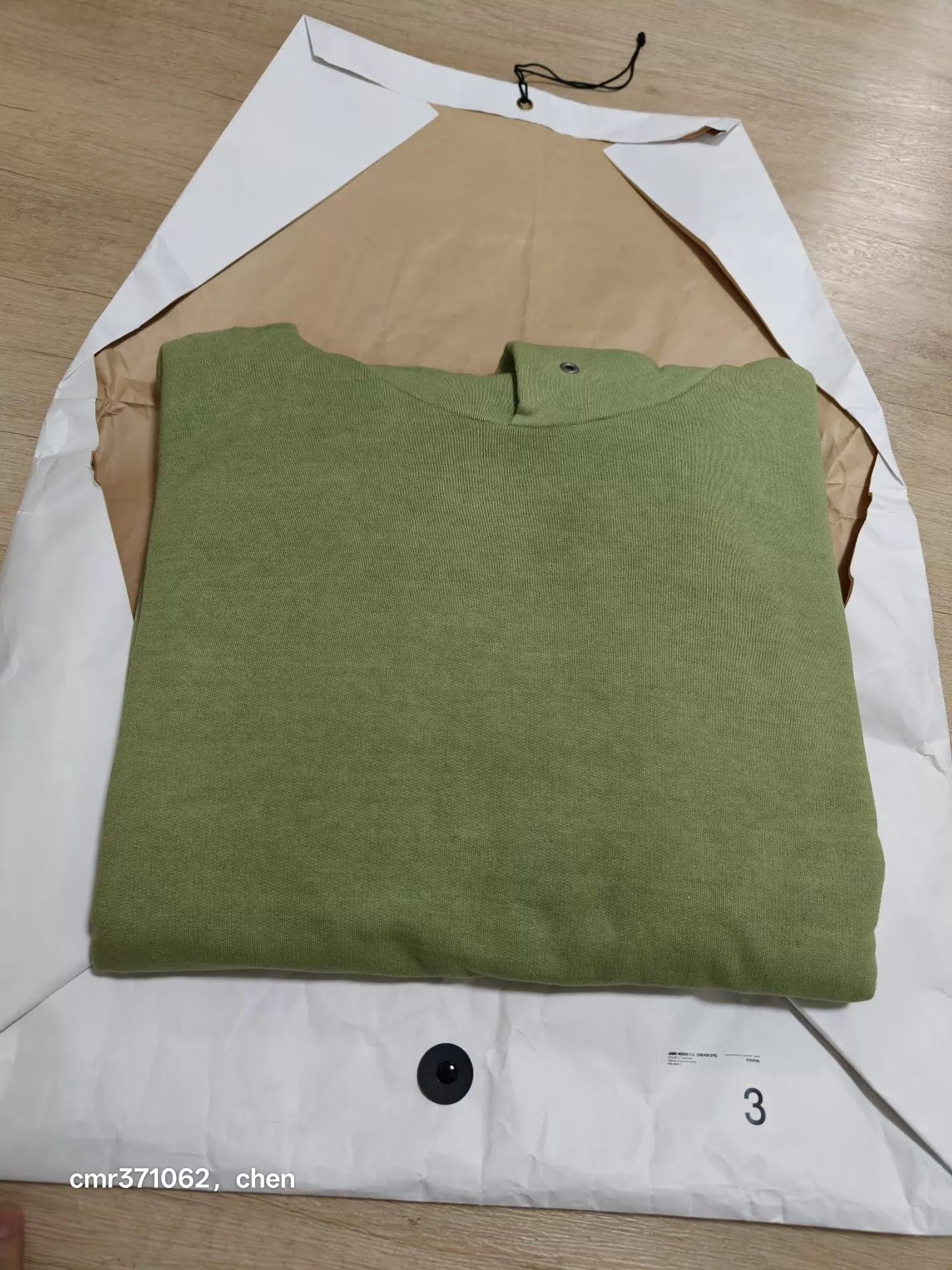 Visvim visvim 20AW Spot Jumbo Hoodie P.O Uneven Dye LT Green Size 3 Size US L / EU 52-54 / 3 - 9 Thumbnail