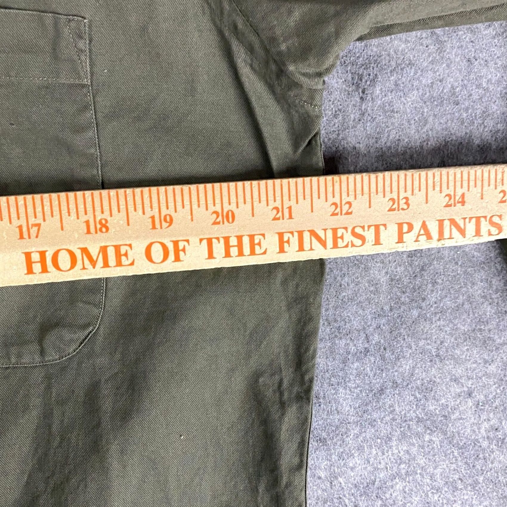 Weatherproof Weatherproof Button-Up Shirt M Long Sleeve Green 100% Cotton Mens Regular Fit Shirt Size US M / EU 48-50 / 2 - 4 Thumbnail