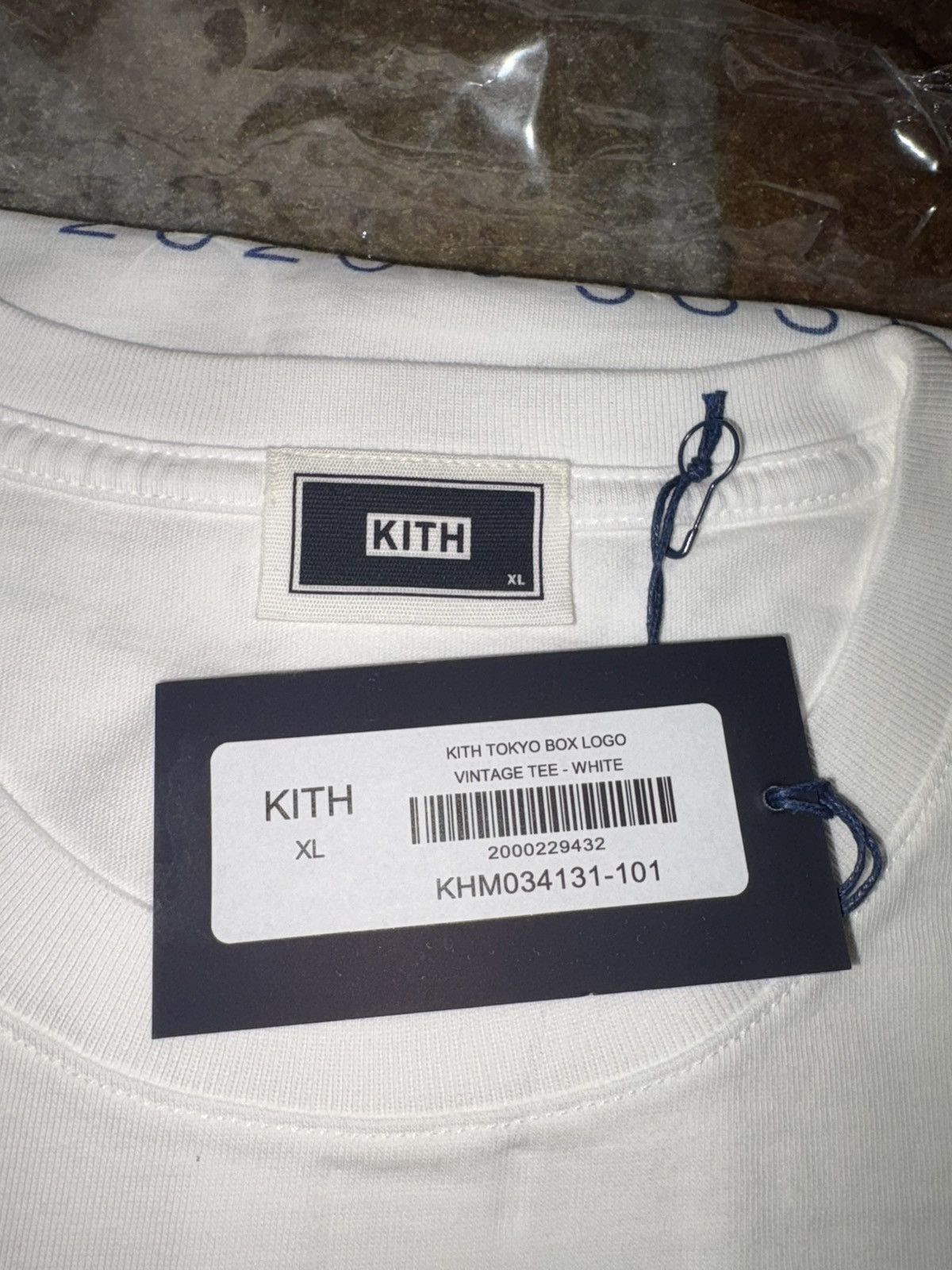Kith Kith Tokyo Box Logo Vintage Tee Size US XL / EU 56 / 4 - 3 Thumbnail