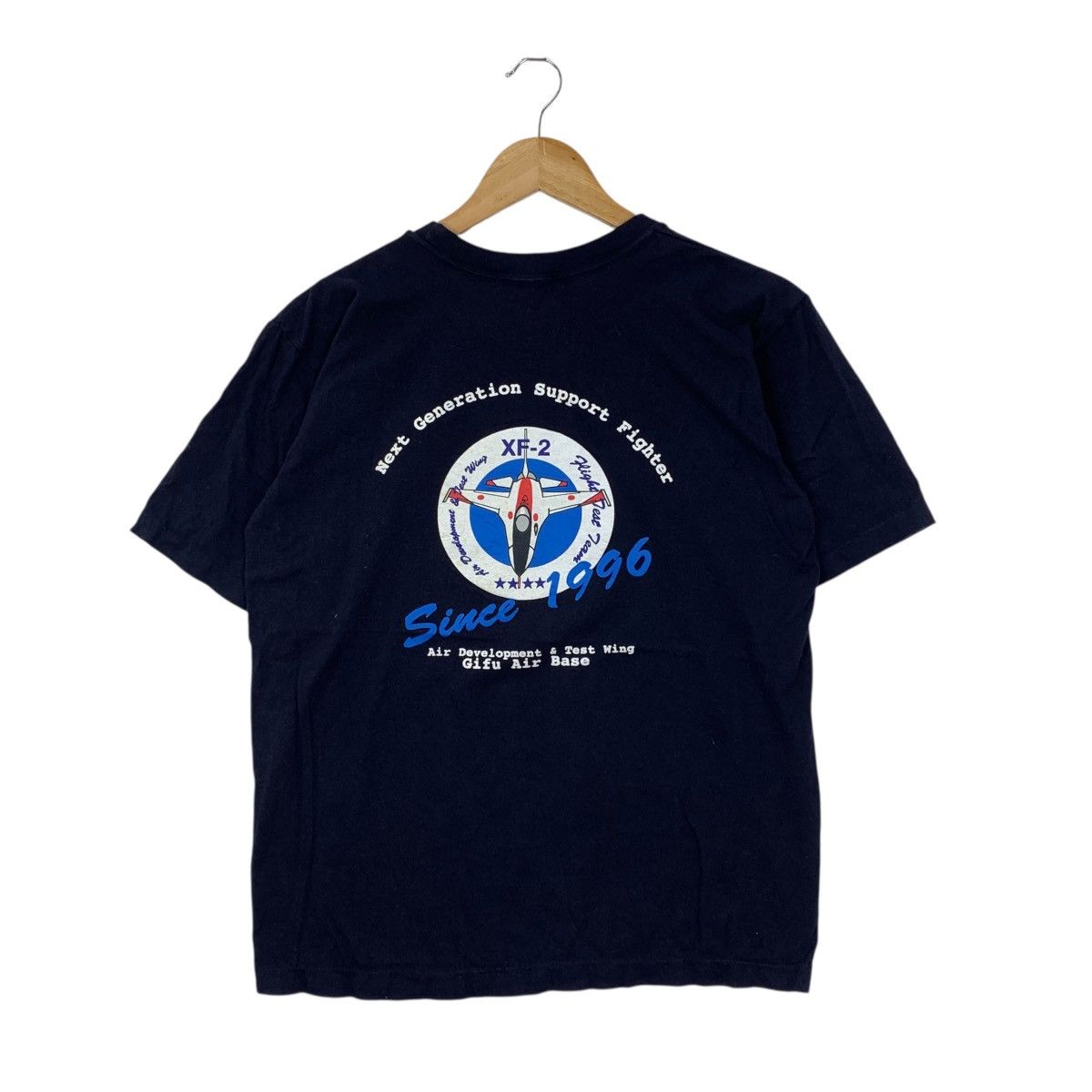 Vintage Vintage 1996 XF-2 Gifu Air Base By Totem JapaneseBrand Shirt Size US S / EU 44-46 / 1 - 1 Thumbnail