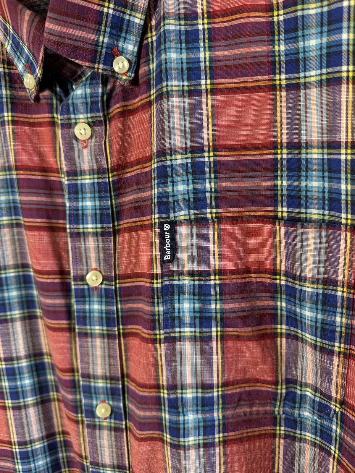 Barbour Barbour Highland Check Tailored Long Sleeve Shirt Button Up Size US L / EU 52-54 / 3 - 6 Thumbnail