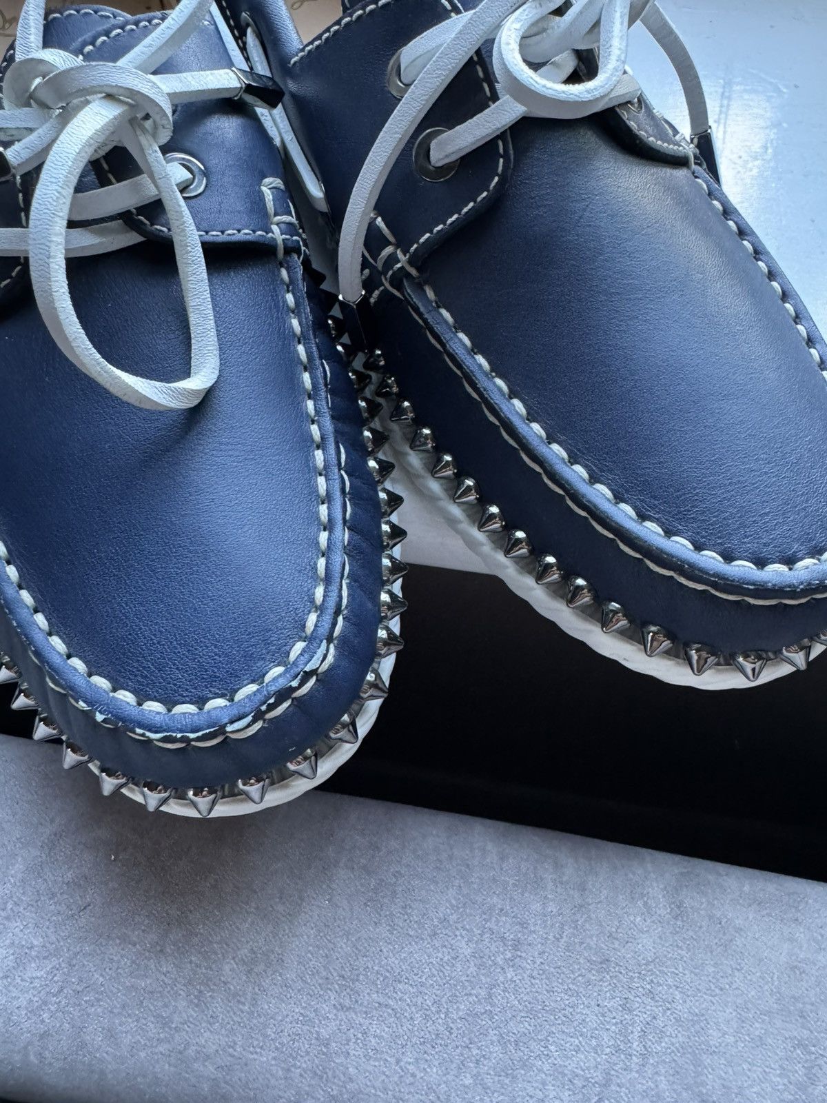 Christian Louboutin CHRISTIAN LOUBOUTIN deck boat shoes marked size 41.5 Size US 8.5 / EU 41-42 - 18 Thumbnail