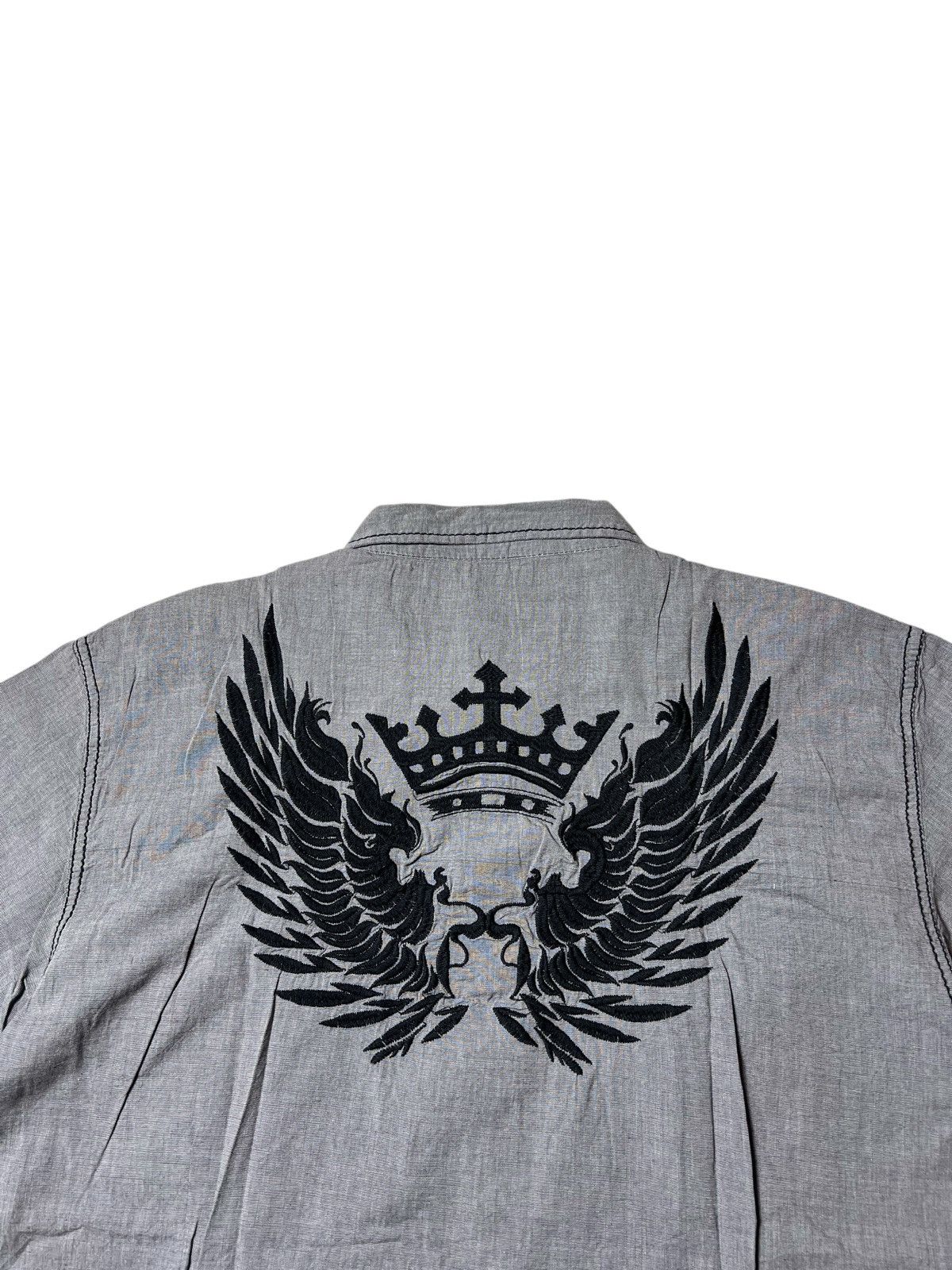 Japanese Brand Japanese Buckle BlackLabel Grunge Punk Kmrii LGB Style Shirt Size US XL / EU 56 / 4 - 2 Thumbnail