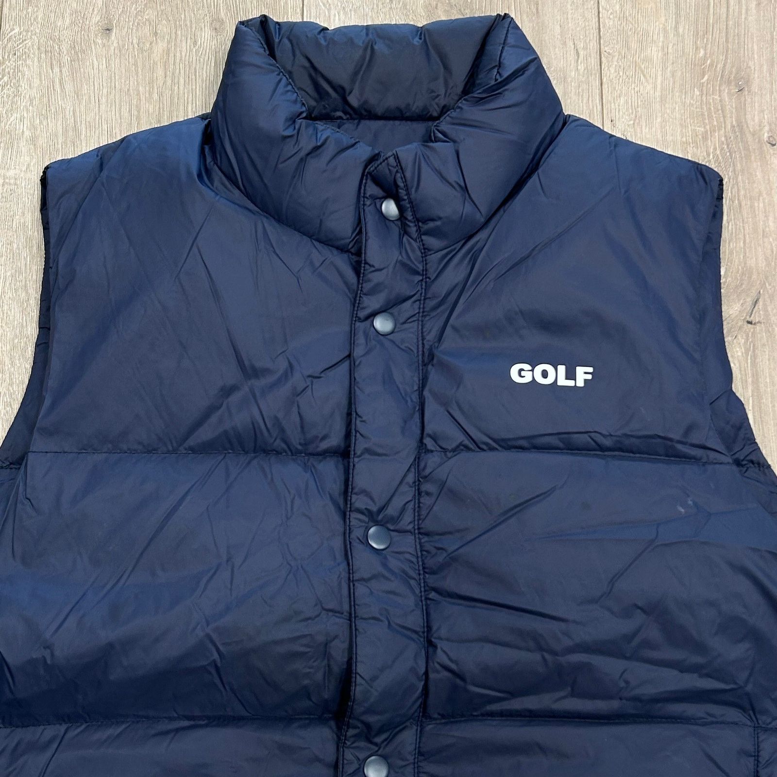 Golf Wang Golf Wang navy blue reversible puffer vest size XL B22 Size US XL / EU 56 / 4 - 2 Thumbnail