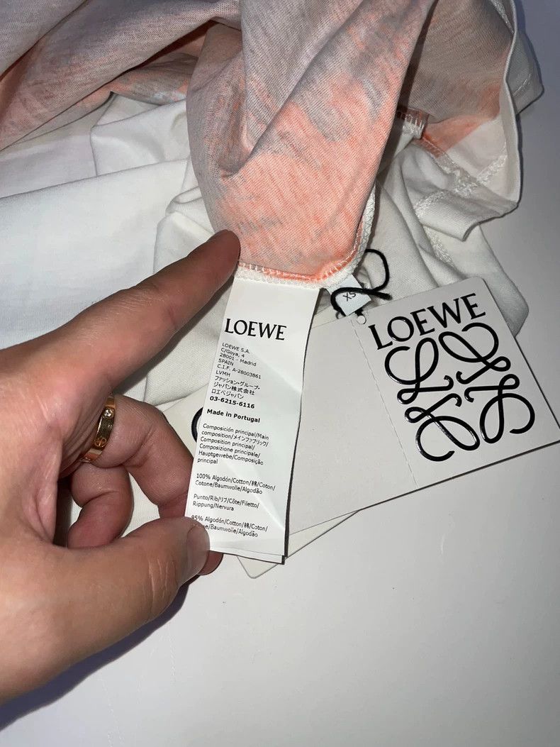 Loewe LOEWE Full printed floral shoulder drop short T Size XS / US 0-2 / IT 36-38 - 5 Thumbnail