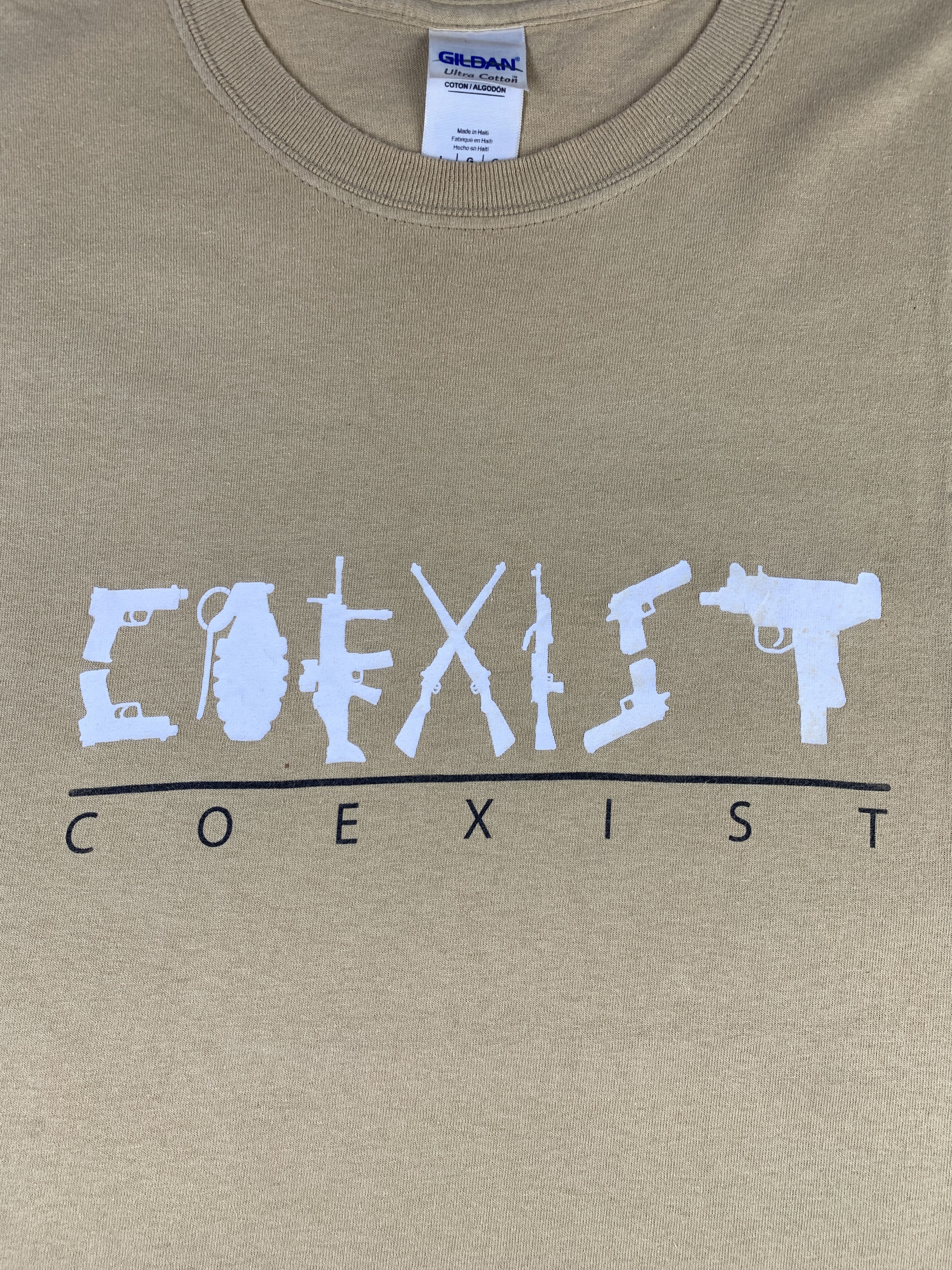 Japanese Brand Coexist Weapon Graphic Tee (L) Size US L / EU 52-54 / 3 - 2 Thumbnail
