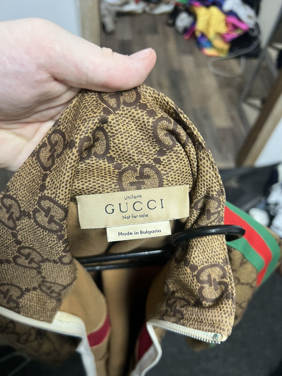 Gucci Gucci Monogram Logo GG Jacquard Track Suit Zip-up Jacket Size US M / EU 48-50 / 2 - 6 Thumbnail