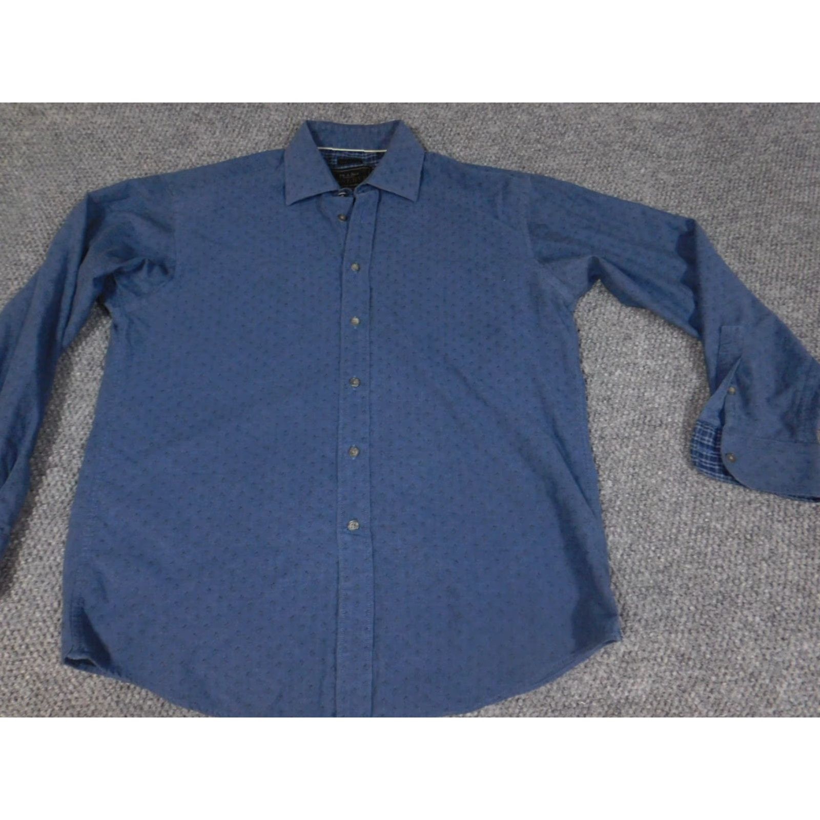 Jos. A. Bank Jos. A. Bank Mens Shirt M Red Plaid Button-Up Collared Long Sleeve Cotton Knit Classic Fit Size US M / EU 48-50 / 2 - 3 Thumbnail