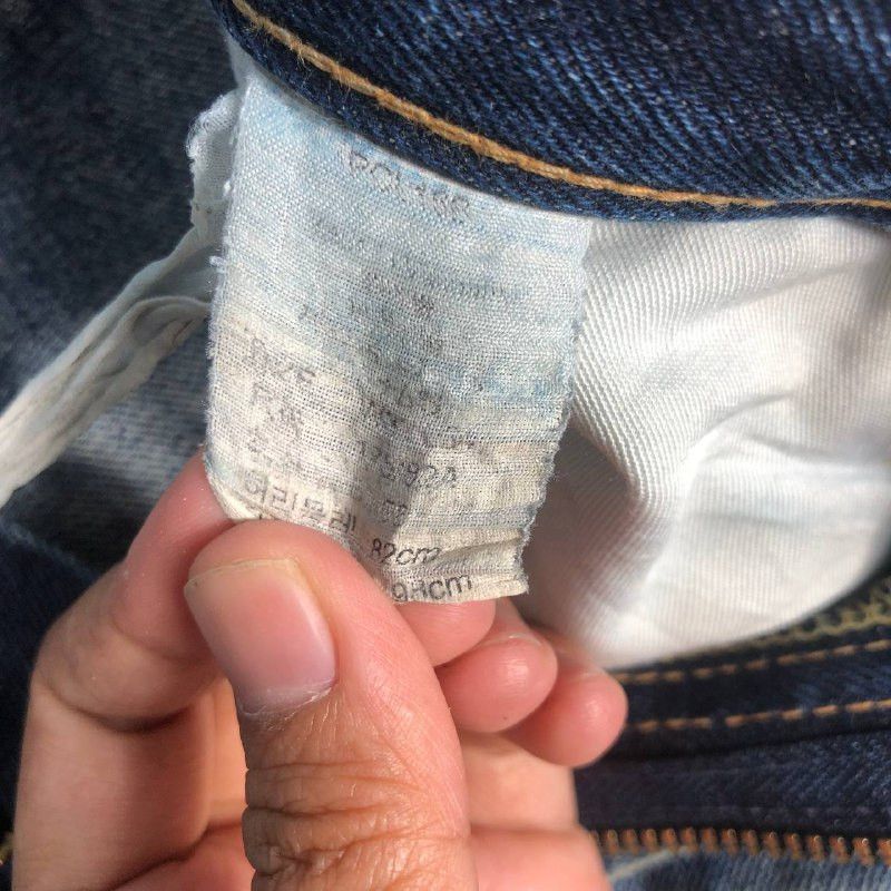 Levi's × Vintage Vintage Levi's Strauss 502 Selvedge Distressed denim Size US 33 - 12 Thumbnail