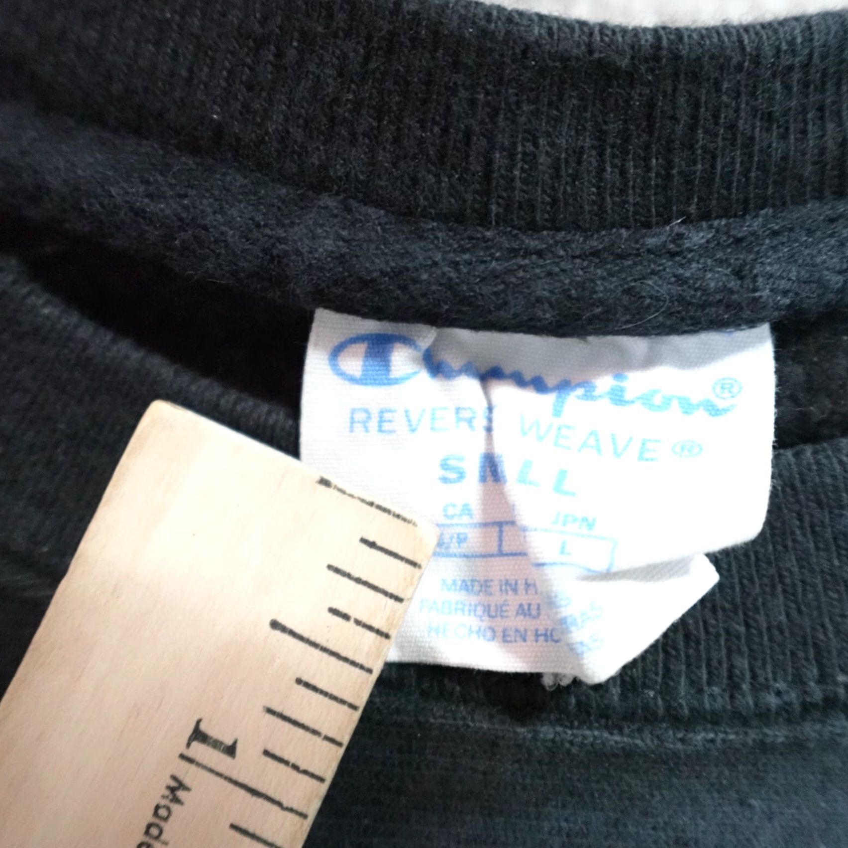 Champion VINTAGE Champion Sweatshirt Men S Black Reverse Weave Lahout's Ski Team Pullover Ski 90s Size US S / EU 44-46 / 1 - 2 Thumbnail