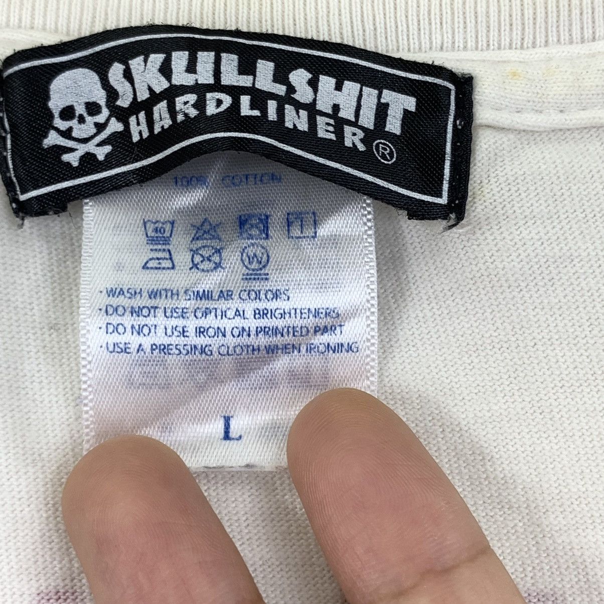 Vintage SKULLSHIT HARDLINER MANIA Graffiti Vol 11 Tee Shirt Size US L / EU 52-54 / 3 - 7 Thumbnail
