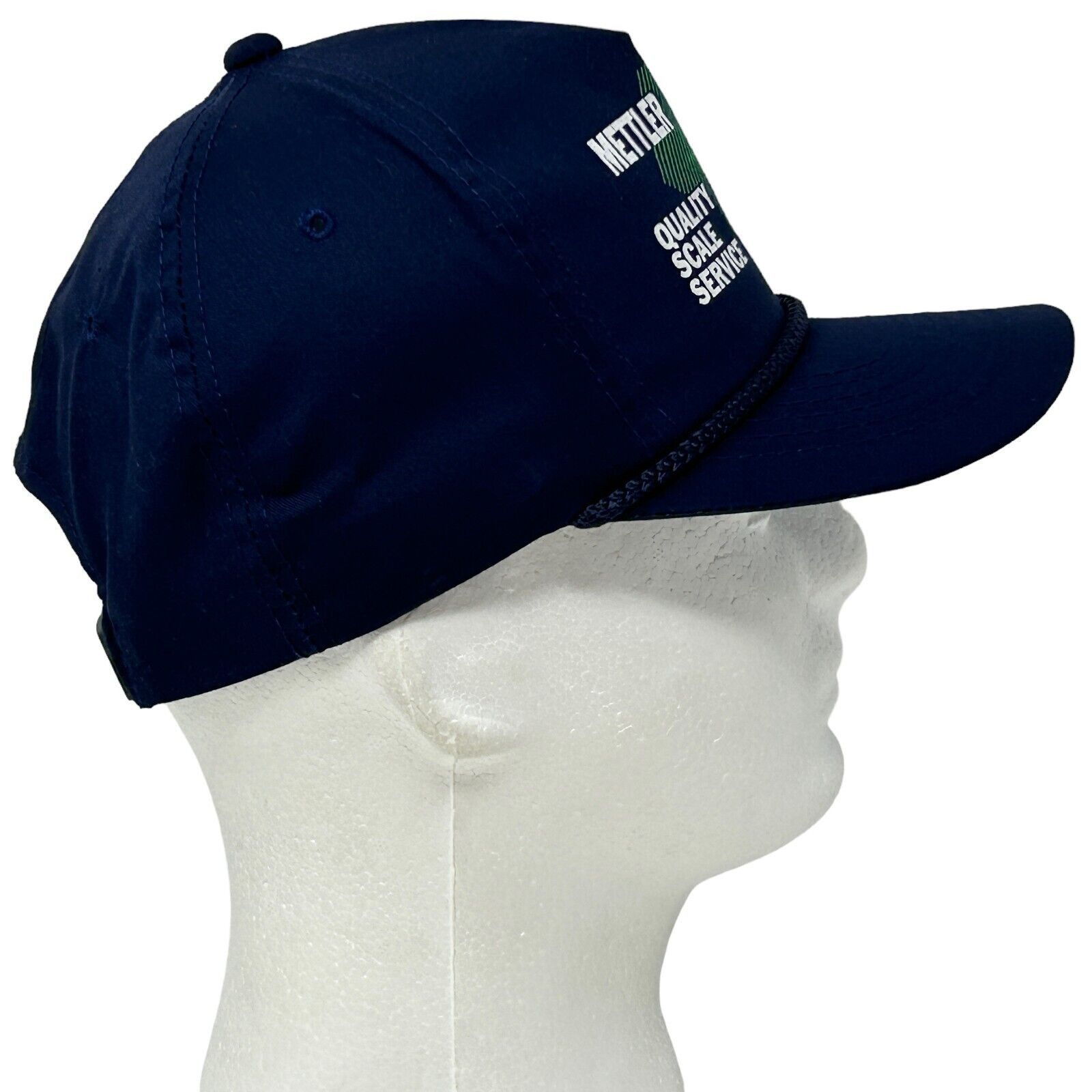 Vintage Vintage 90s Mettler Toledo Scales Hat Baseball Cap Rope Blue Size ONE SIZE - 7 Thumbnail